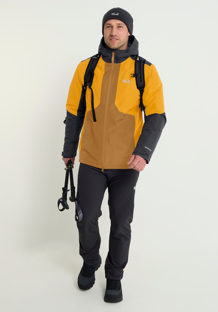 Jack Wolfskin Winterjacke »STONETRAIL 2L INS JKT M« für Wandern und Outdoormode, sportlicher Stil, aus Polyester