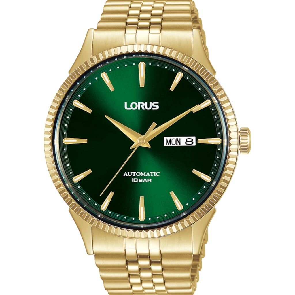 LORUS Automatikuhr »RL468AX9«, Armbanduhr, Herrenuhr, Datum