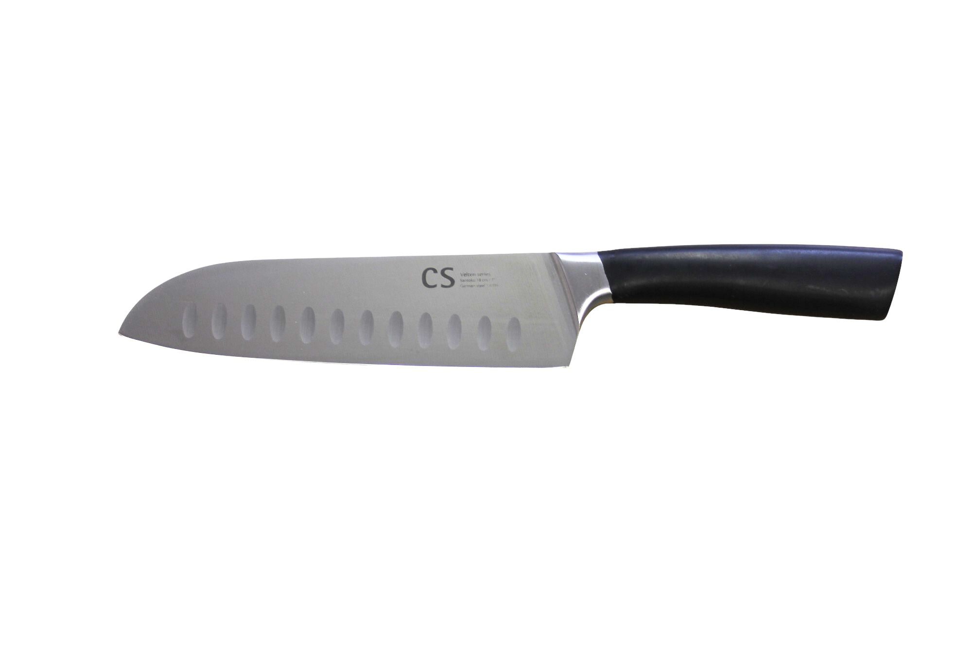 CS Koch-Systeme Santokumesser "VELTEN, 30 cm, Edelstahl rostfrei" mit asiatisch inspirierter Präzisionsklinge
