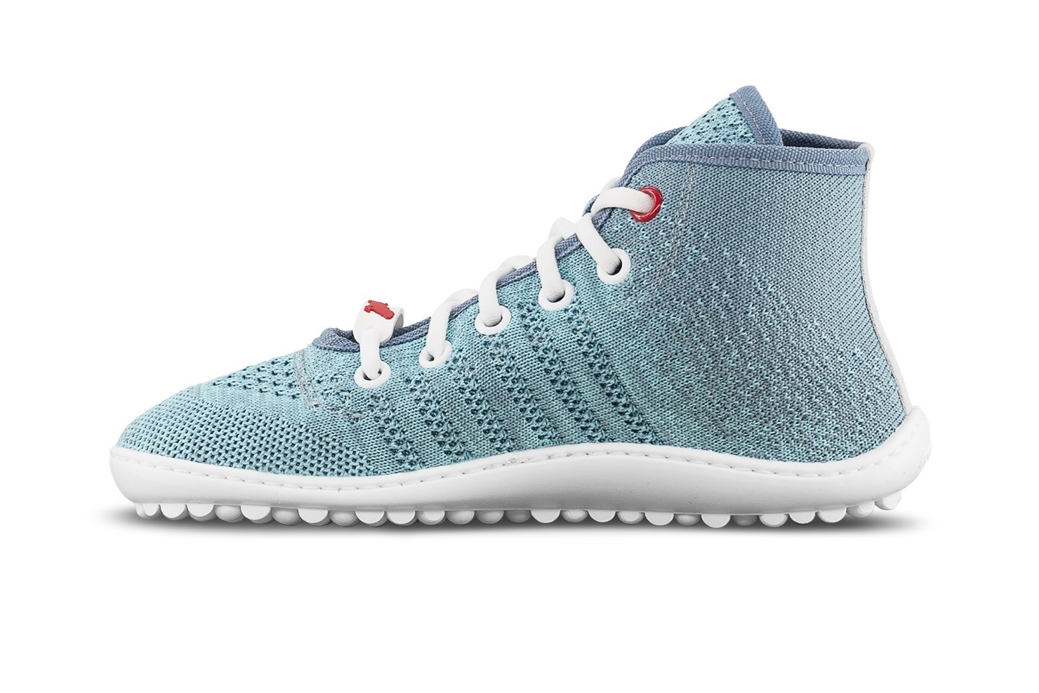 Leguano Barfußschuh »leguanito go«, Schnürer, High-Top-Sneaker mit biegsamer LIFOLIT®Sohle