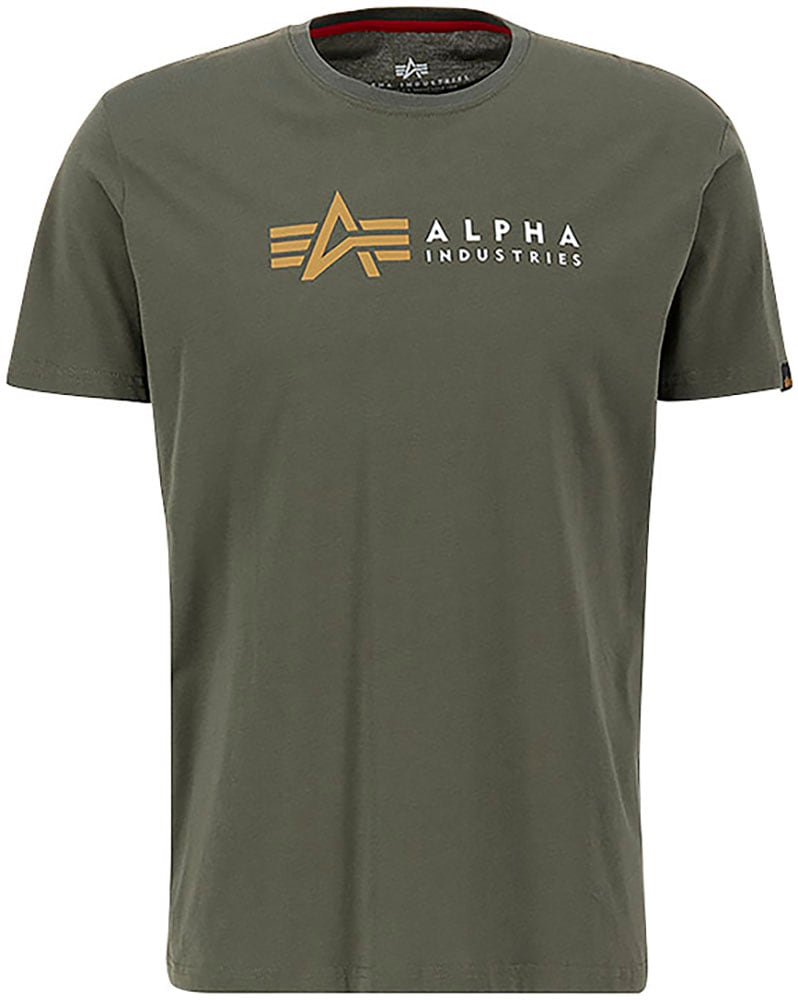 Alpha Industries Kurzarmshirt »ALP-Alpha Label T« ▷ bestellen | BAUR