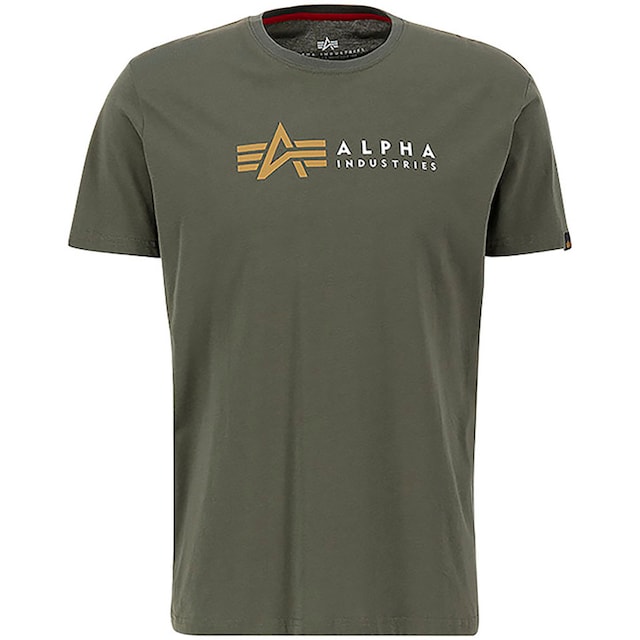 Alpha Industries Kurzarmshirt »ALP-Alpha Label T« ▷ bestellen | BAUR