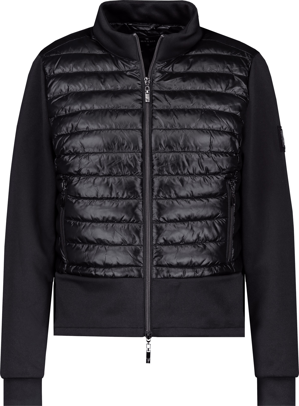 Monari Steppjacke »Jacke Stepp + Neopren«, ohne Kapuze, Mit Rundhalsausschnitt