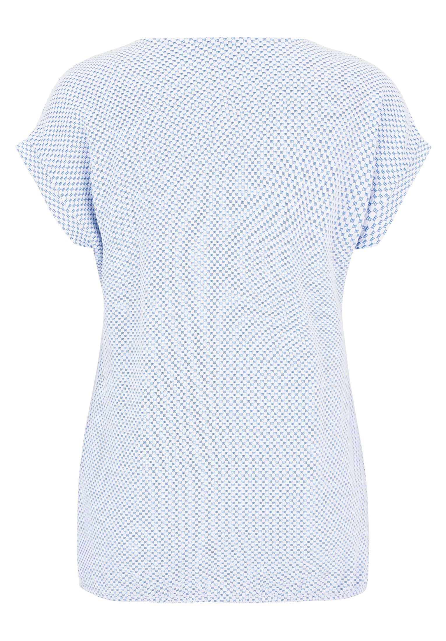 Betty&Co Kurzarmshirt »Betty & Co Strukturshirt mit Gummizug«, (1 tlg.), Material