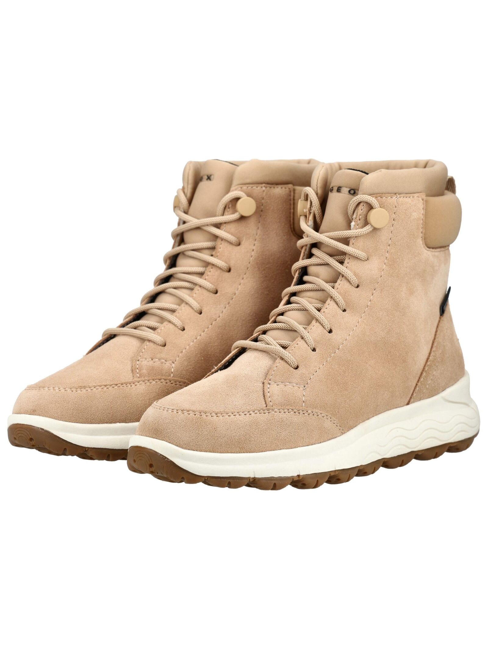 Geox Schnürstiefelette »Geox Stiefelette Leder/Textil«