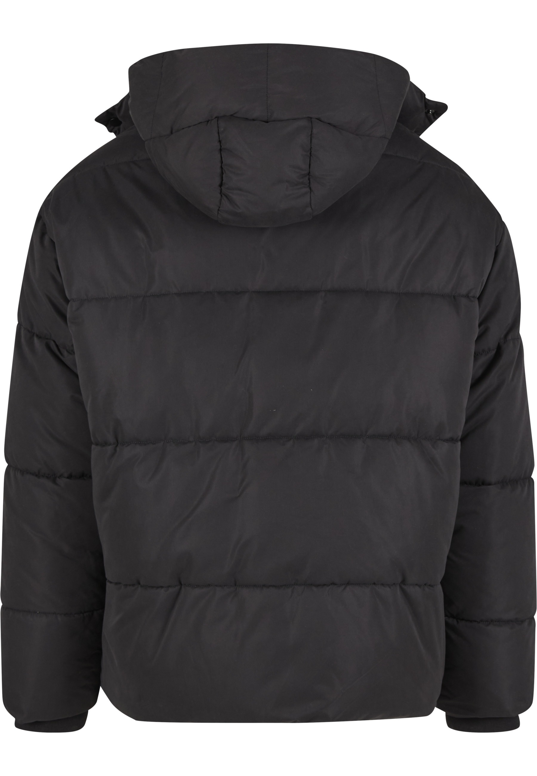 URBAN CLASSICS Winterjacke "Urban Classics Puffer Jacket With Flap Hood" 1 günstig online kaufen