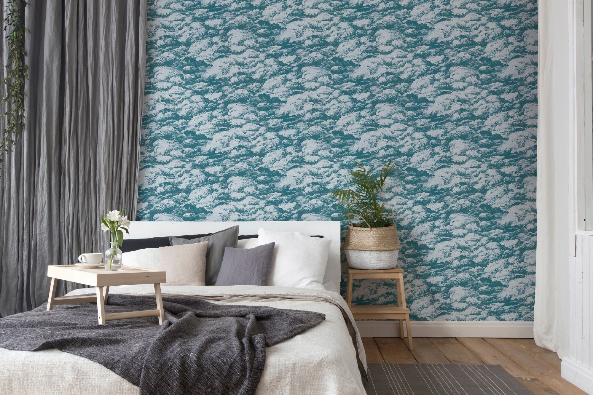 Architects Paper Vliestapete »Jungle Chic«, Motiv-abstrakt-naturalistisch, Tapete Wolken Tapeten Wohnzimmer Schlafzimmer Küche modern Design Büro