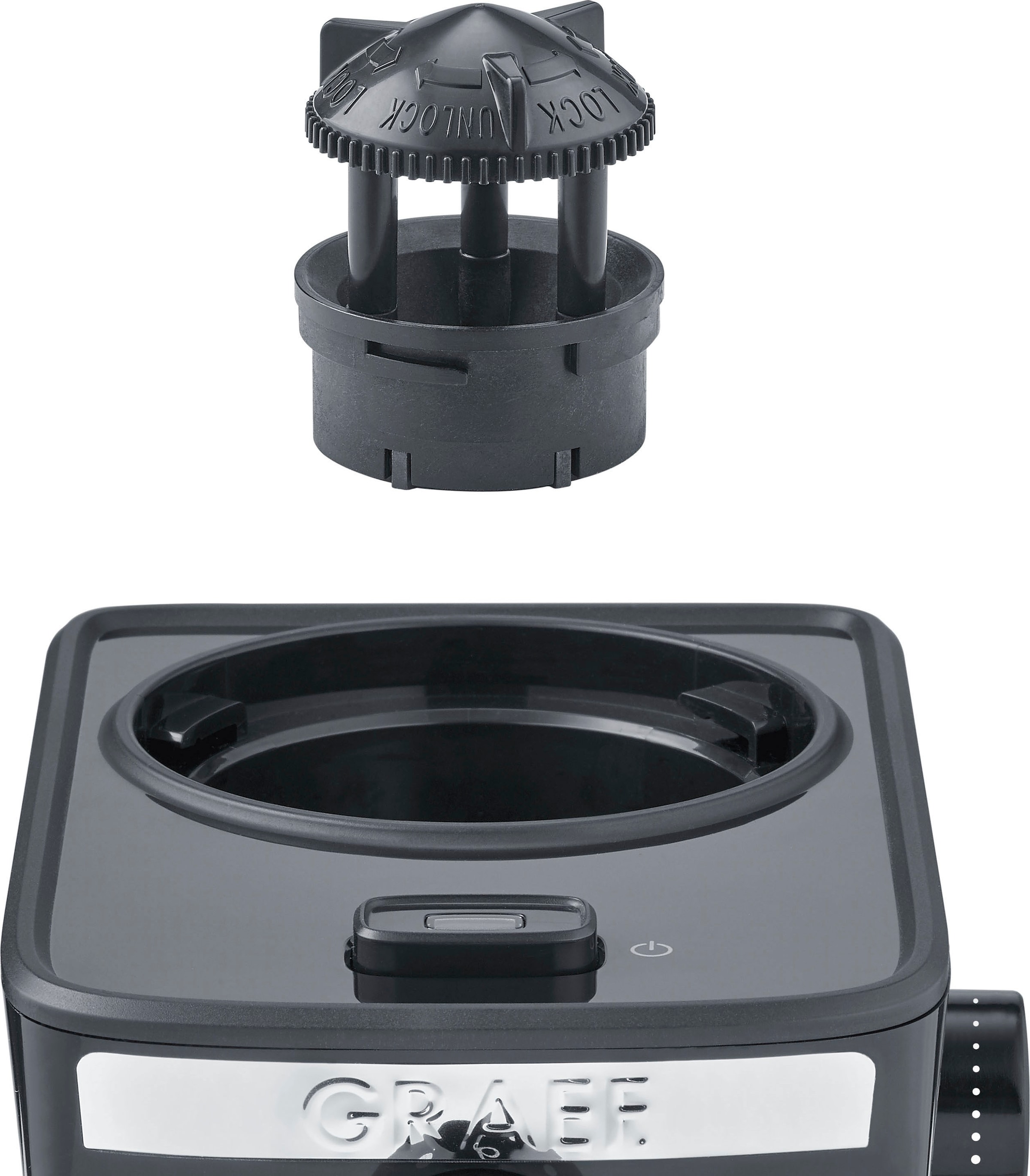 Graef Kaffeemühle »CM252«, 130 W, Scheibenmahlwerk, 80 g Bohnenbehälter