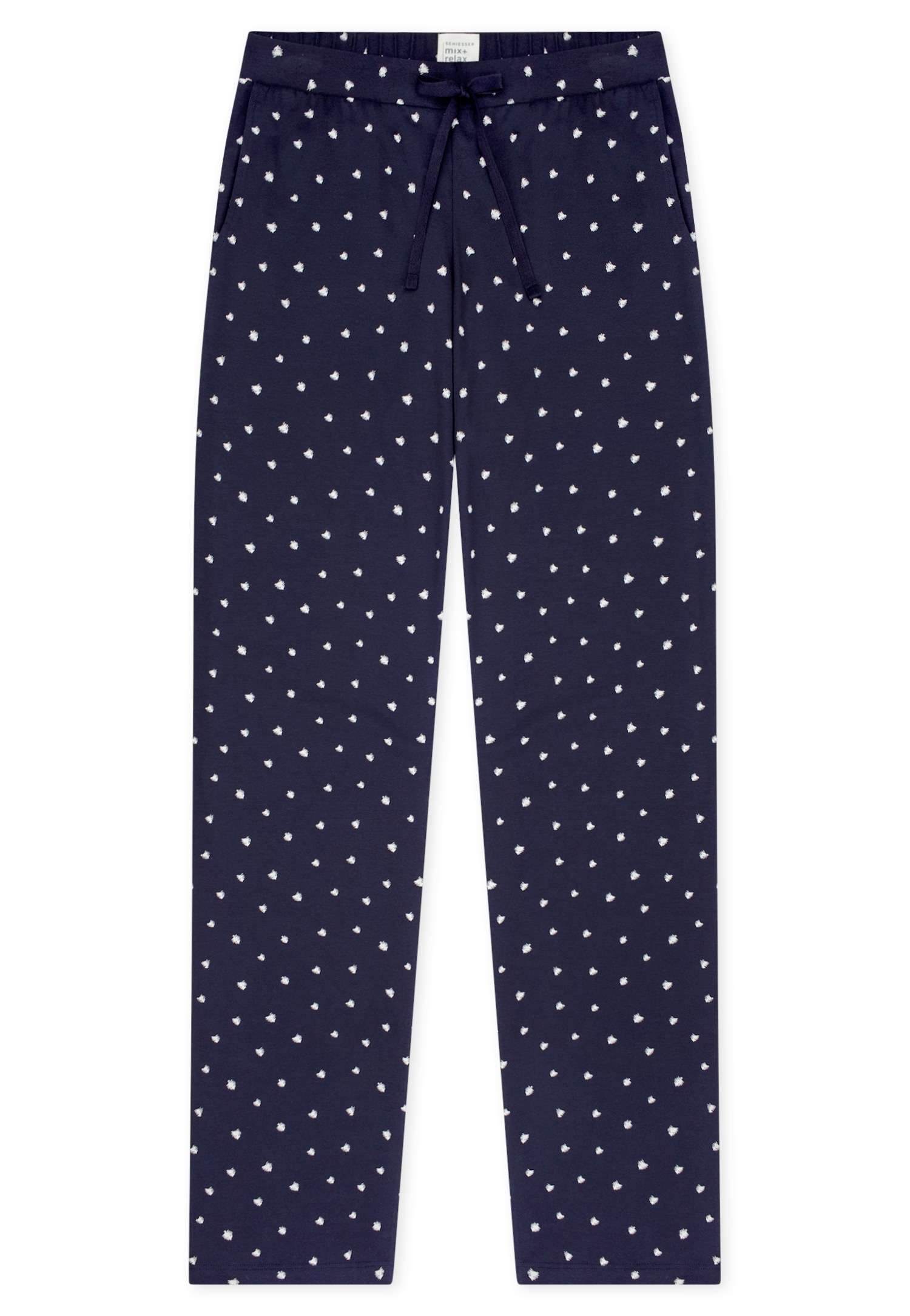 Schiesser Pyjamahose »Mix + Relax«  Cotton-Mix, Gummizug, Bindeband, seitliche Taschen