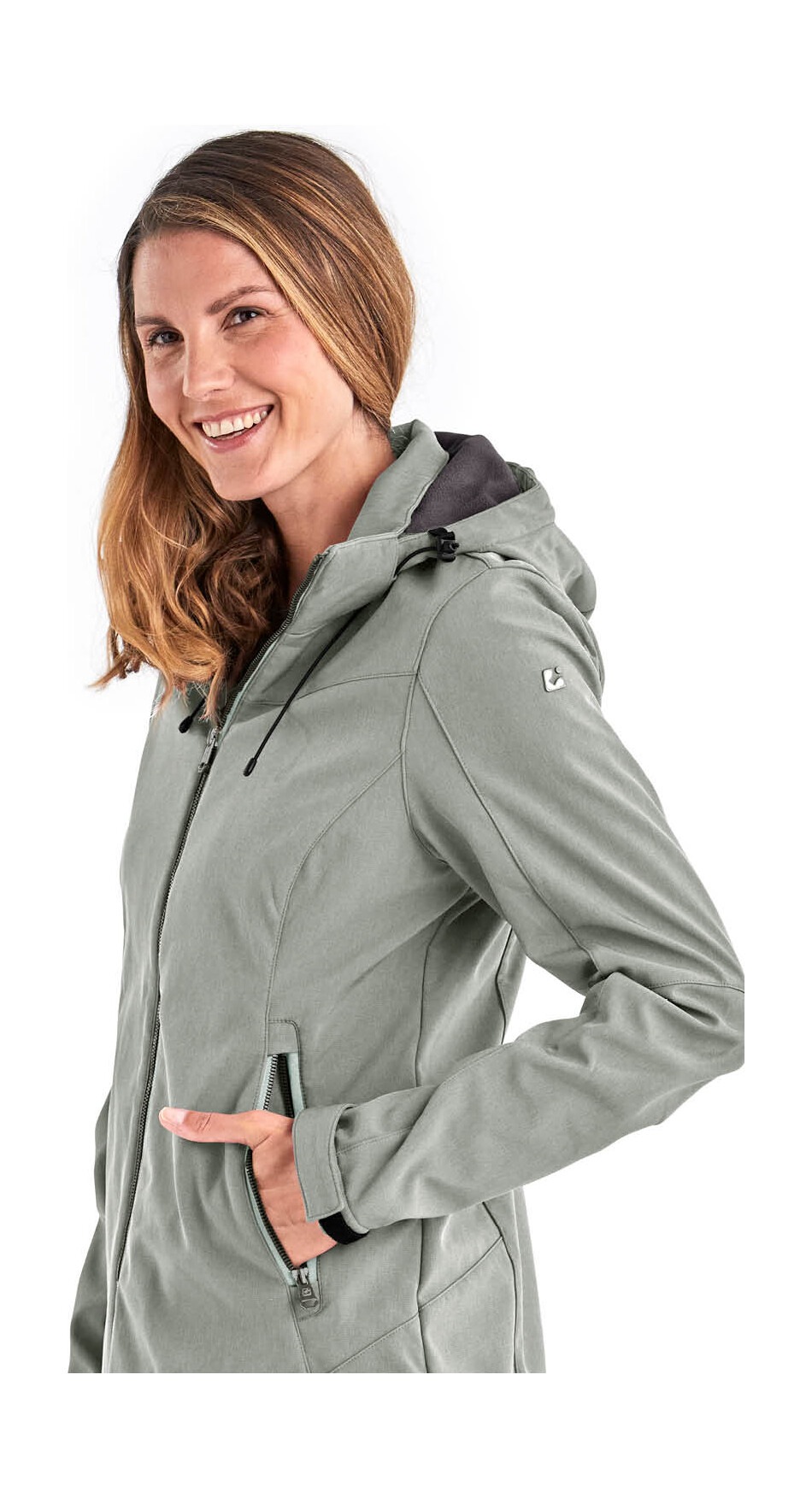 Thumbnail - Killtec Softshelljacke "Damen Softshelljacke", Wasserabweisende, winddichte Softshelljacke mit abnehmbarer Kapuze