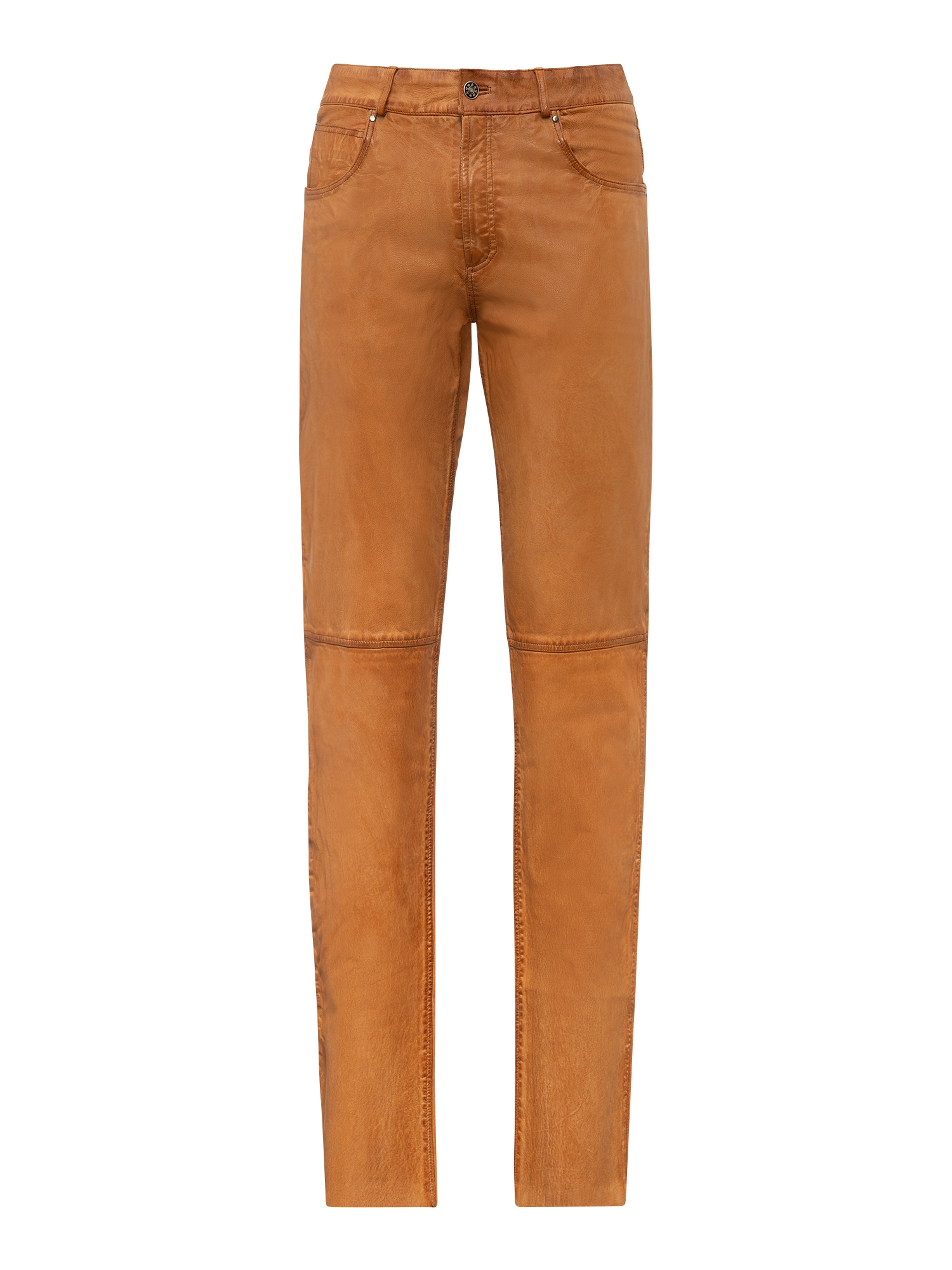 RICANO 5-Pocket-Hose "Lederhose Trant Pant" Handgefertigt aus echtem Leder