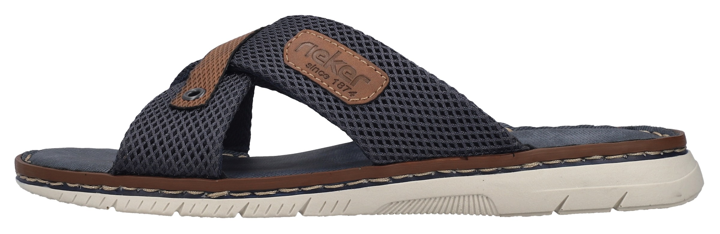 Rieker Pantolette  Sommerschuh, Hausschuh, Strandschuh zum Schlupfen