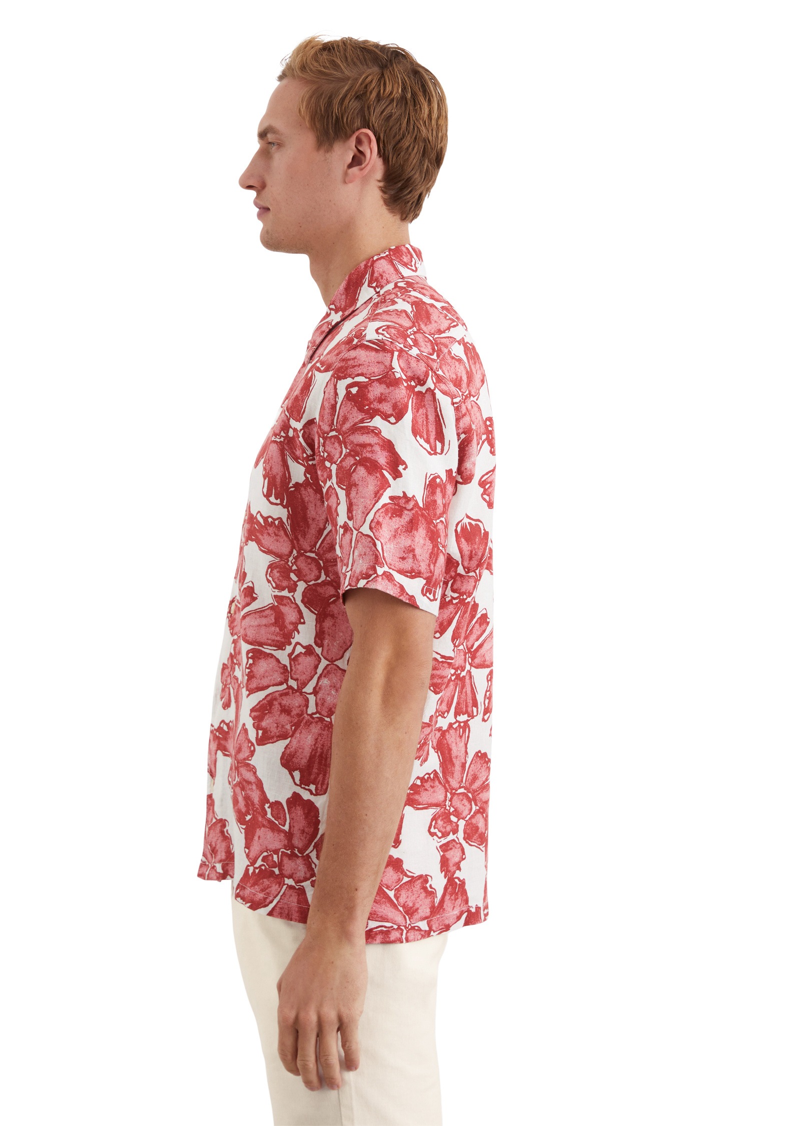 Marc O'Polo Kurzarmhemd »aus reinem Leinen«