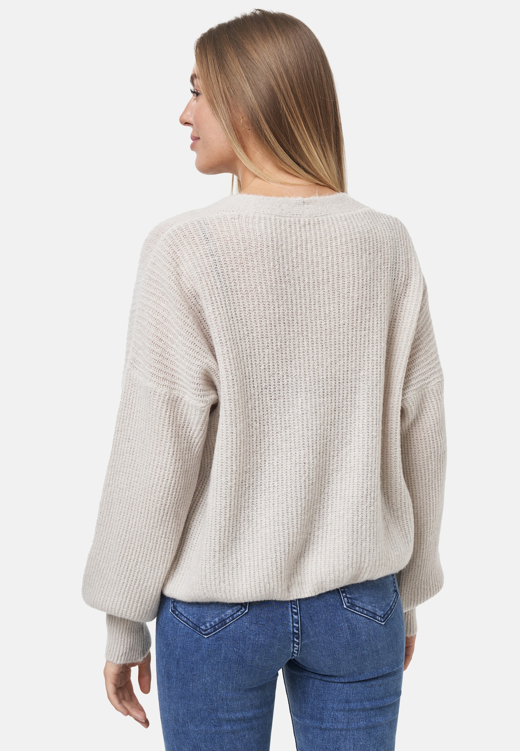 Decay Strickjacke, mit stylischen Knöpfen