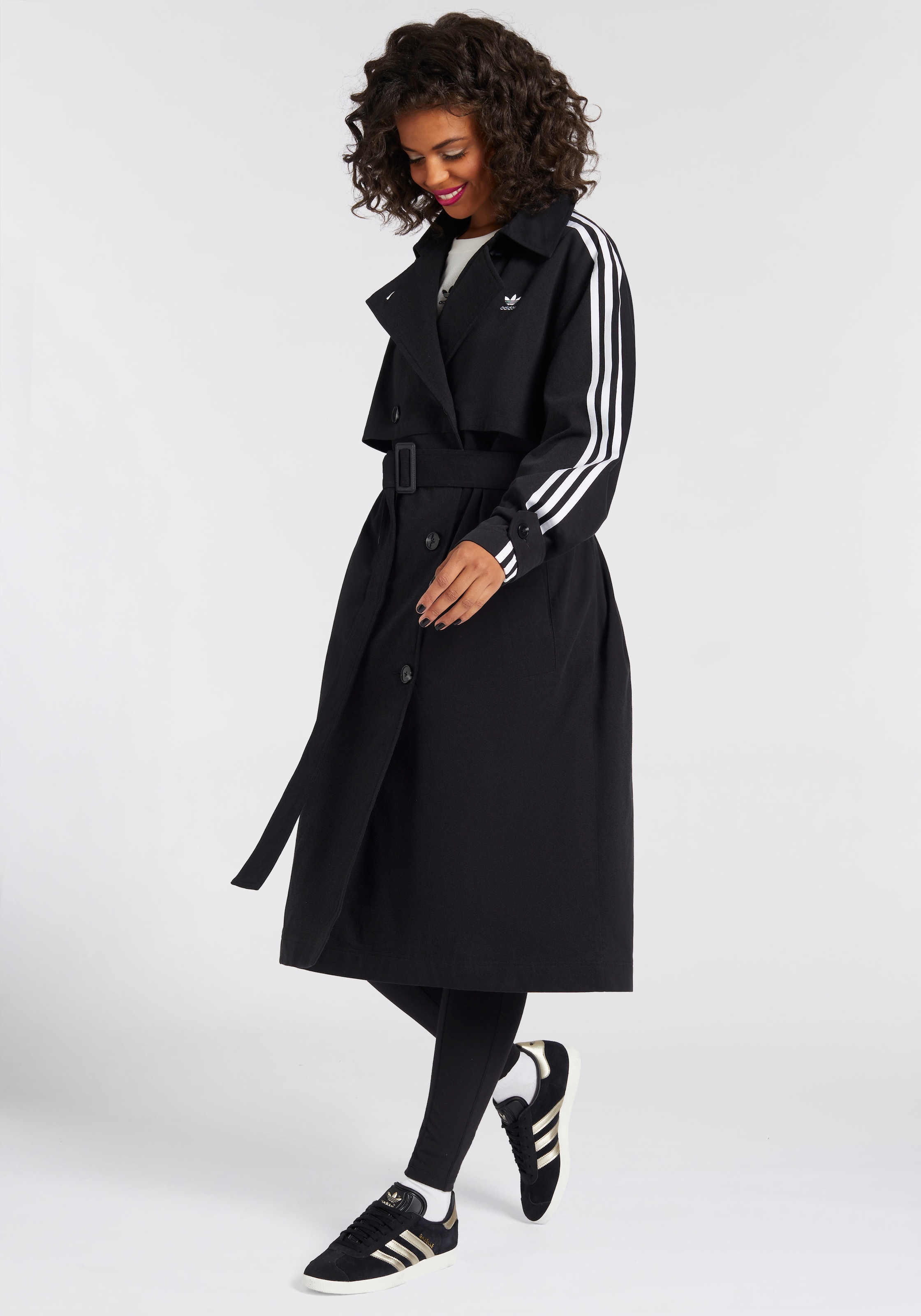 adidas Originals Trenchcoat »TCOAT TWILL«, (1 tlg.)