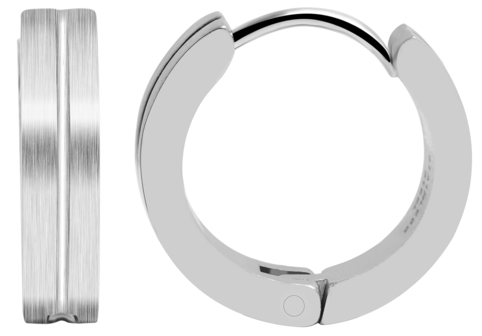 Adelia´s Klappcreolen »Damen Ohrringe – Klappcreole aus Edelstahl« Zum Verschenken – ideal zum Muttertag