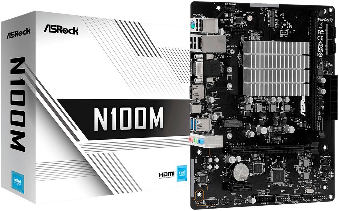 Asrock Mainboard »N100M«