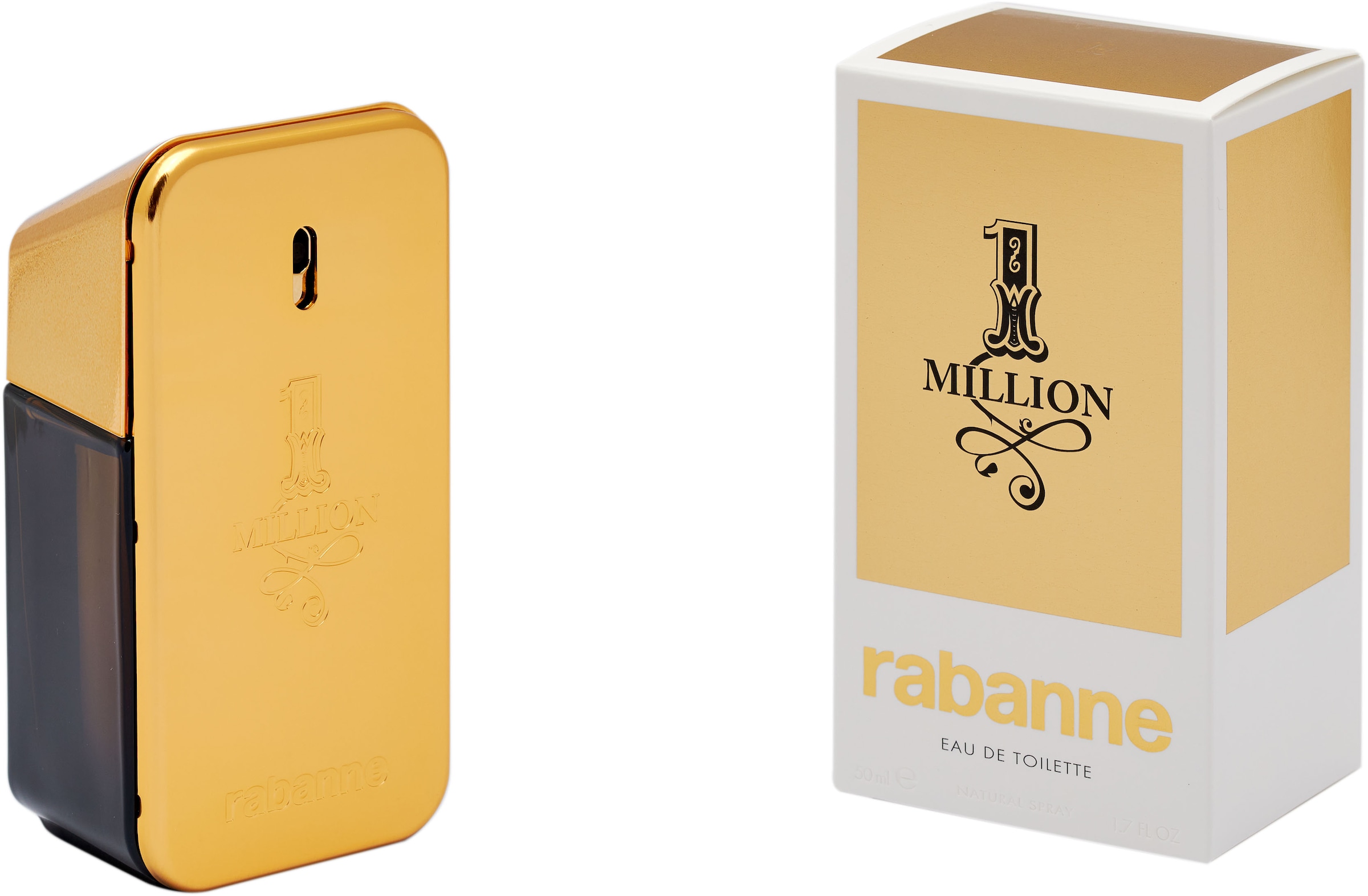 paco rabanne Eau de Toilette »One Million«, mit extraverganter Komposition