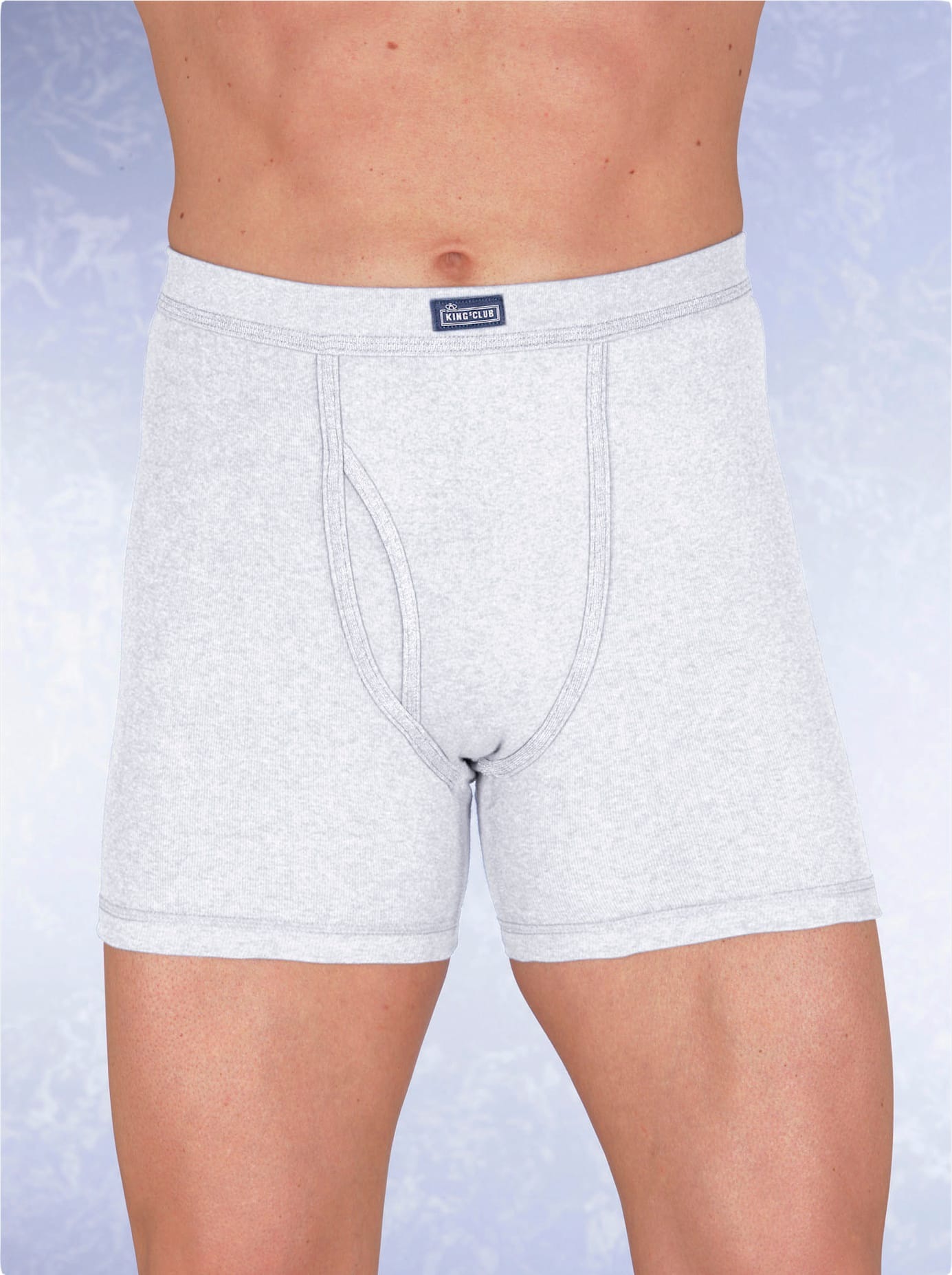 KINGS CLUB Herren Slip, Gr. 5, weiß, 100% Baumwolle, Unterhosen