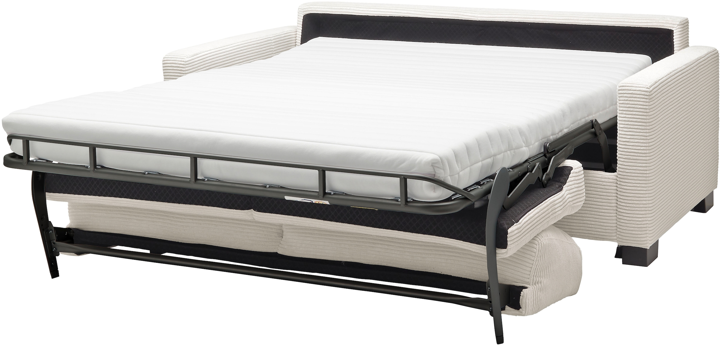 Home affaire Schlafsofa »Vionelle, 2,5-Sitzer mit Kaltschaummatratze nach Wahl, Breite 186 cm« Dauerschläfer mit wahlweise Standard- oder Premium-Matratze