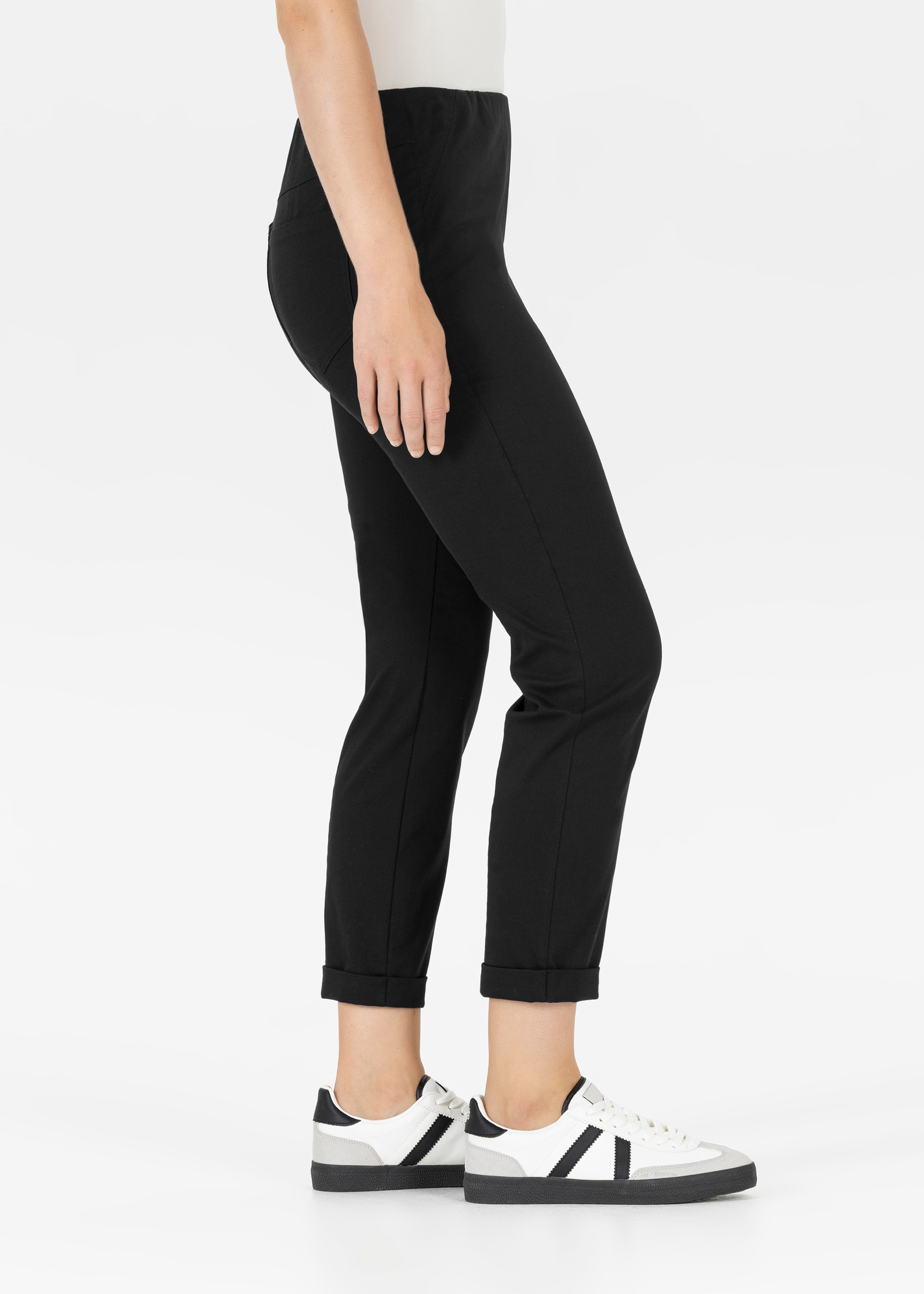 Stehmann Stoffhose »Sylvia-680«  3/4-Hose mit schmalem Bein