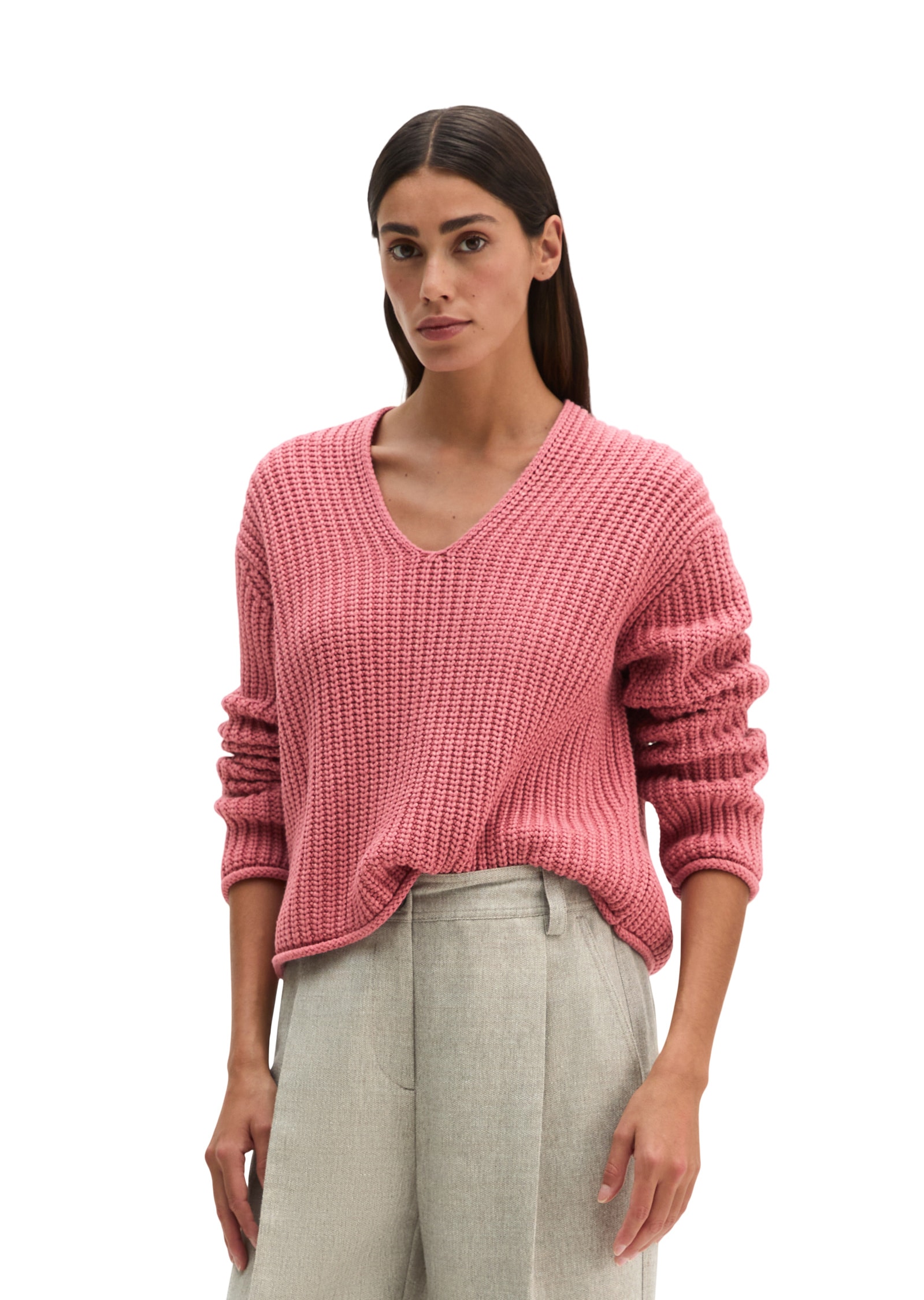 Marc O'Polo Strickpullover »aus Organic Cotton-Mix«