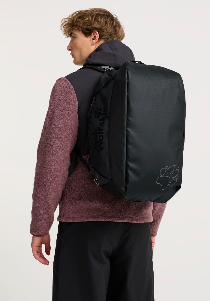 Jack Wolfskin Sporttasche "TECTON DUFFLE 45" Reisetasche 45 Liter, wasserabweisend, als Rucksack tragbar