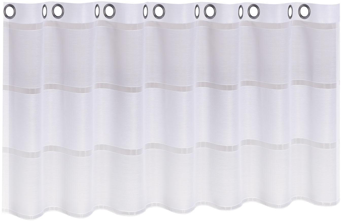 Happy Home Scheibengardine »HARLOTTA«, (1 St.), HxB: 53x140, Webware "Made in Germany"