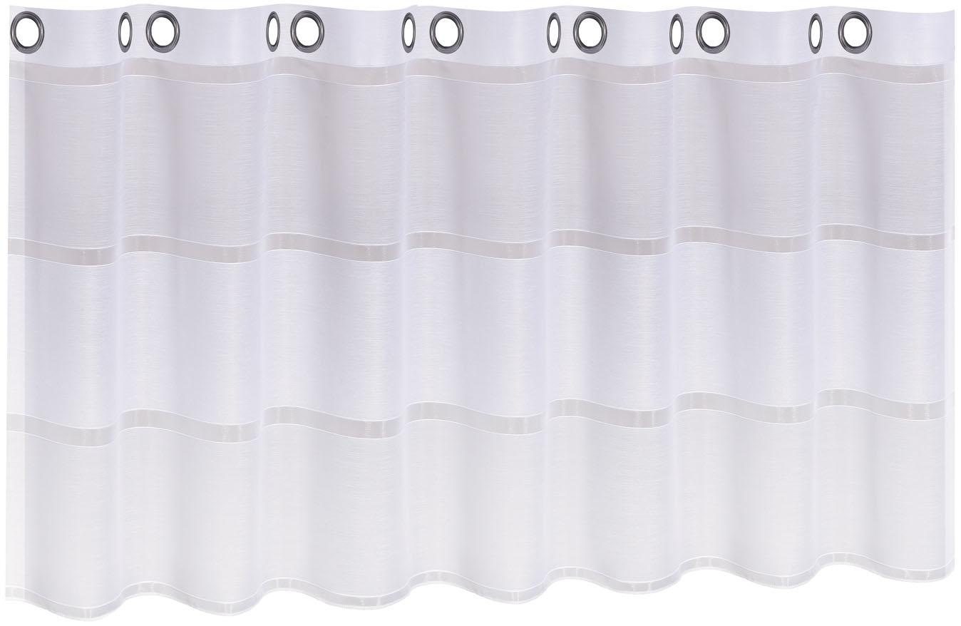 Happy Home Scheibengardine "HARLOTTA" Ösen 1 Stk. tlg. HxB: 53x140, Webware günstig online kaufen