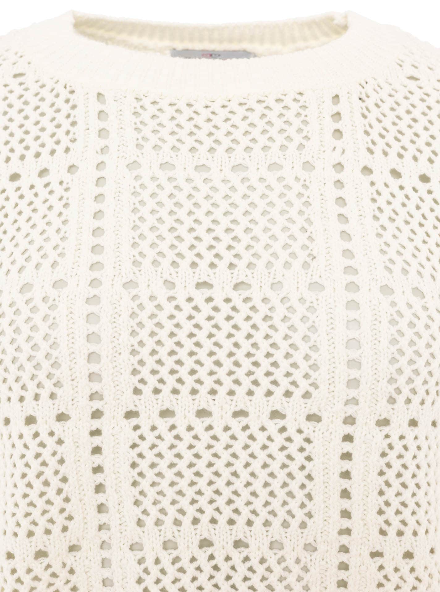 Zwillingsherz Strickpullover »"Lochstrick"« mit Lockstrickmotiv