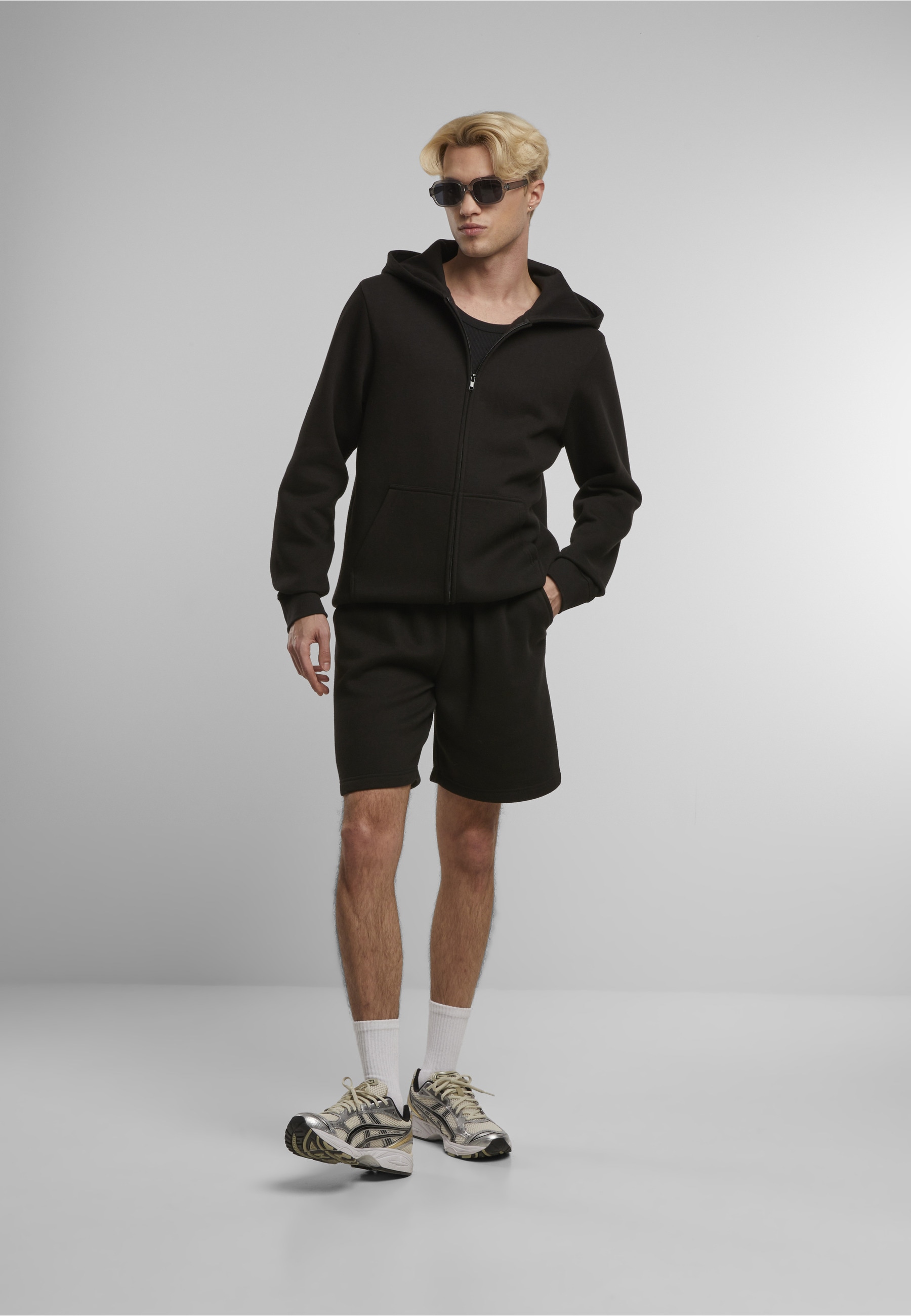URBAN CLASSICS Sweatjacke »Urban Classics Basic Essential Zip Hoody«