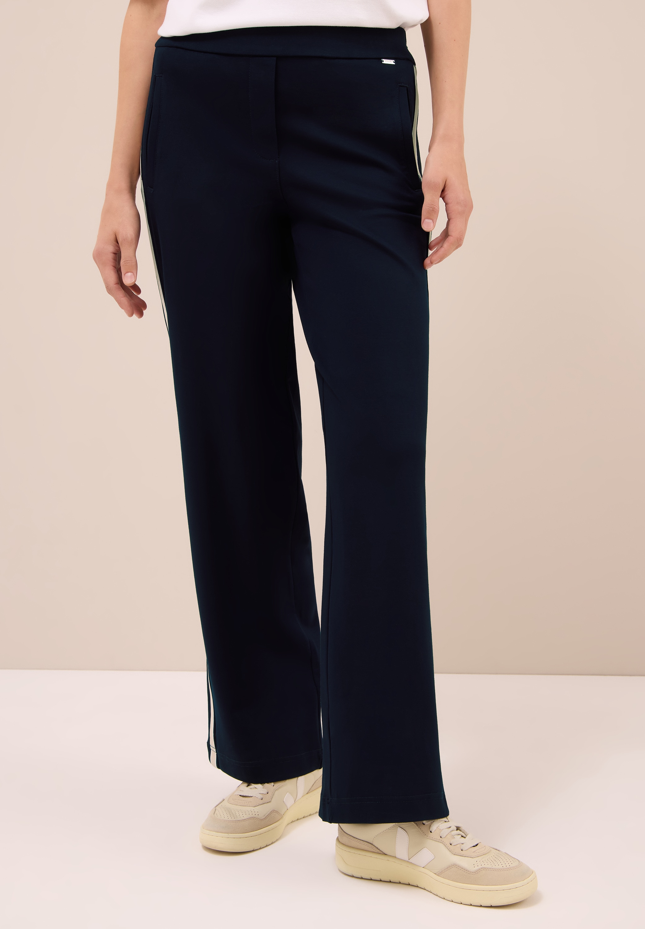 Cecil Stoffhose, High Waist günstig online kaufen