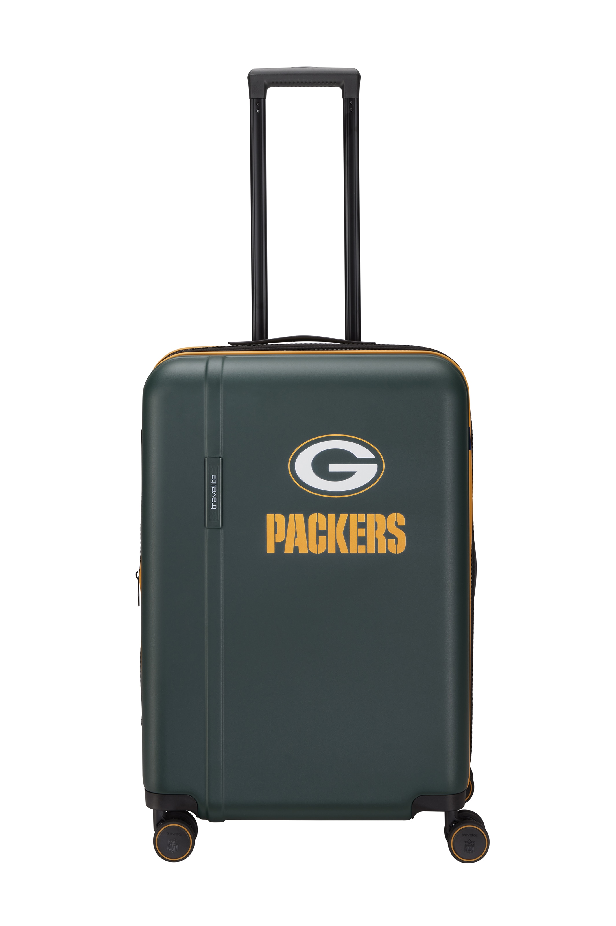 travelite "travelite x NFL Koffer Hartschale" 69 l 4 Rollen mit TSA-Schloss und 4 Doppelrollen – offizielles NFL-Teamdesign