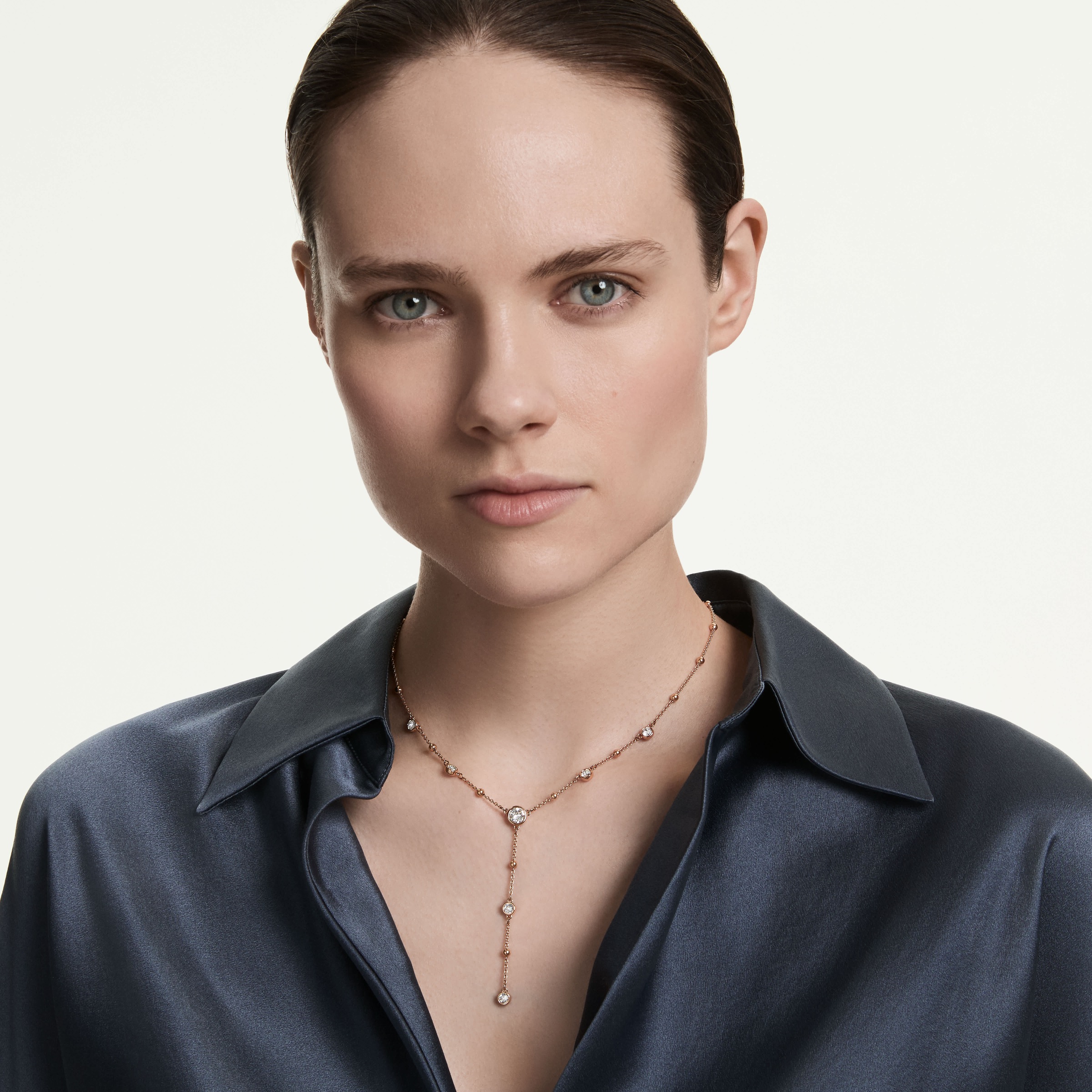 Swarovski Y-Kette »Schmuck Geschenk IMBER Halskette« mit Swarovski® Kristall