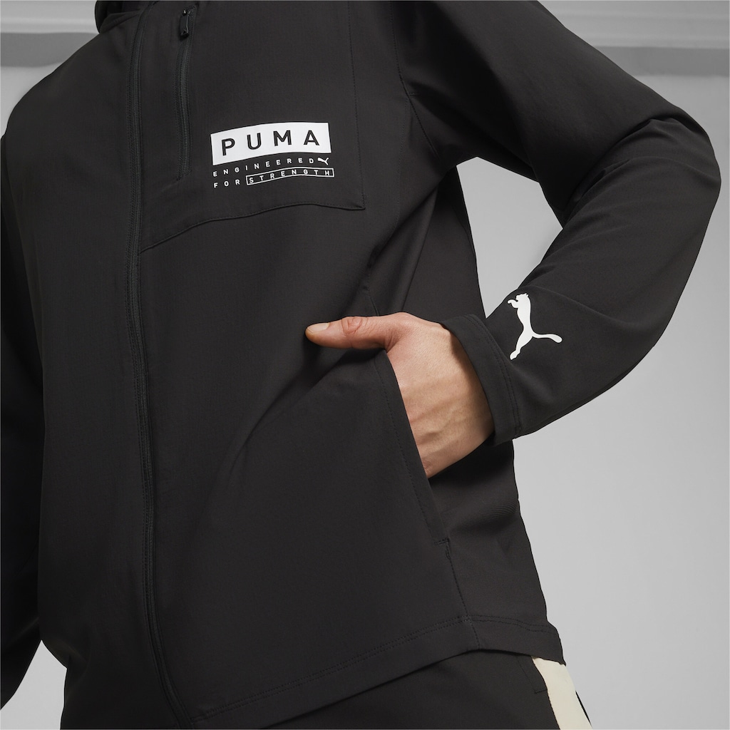 PUMA Trainingsjacke »Ultraweave Studio Jacke mit Kapuze Herren«