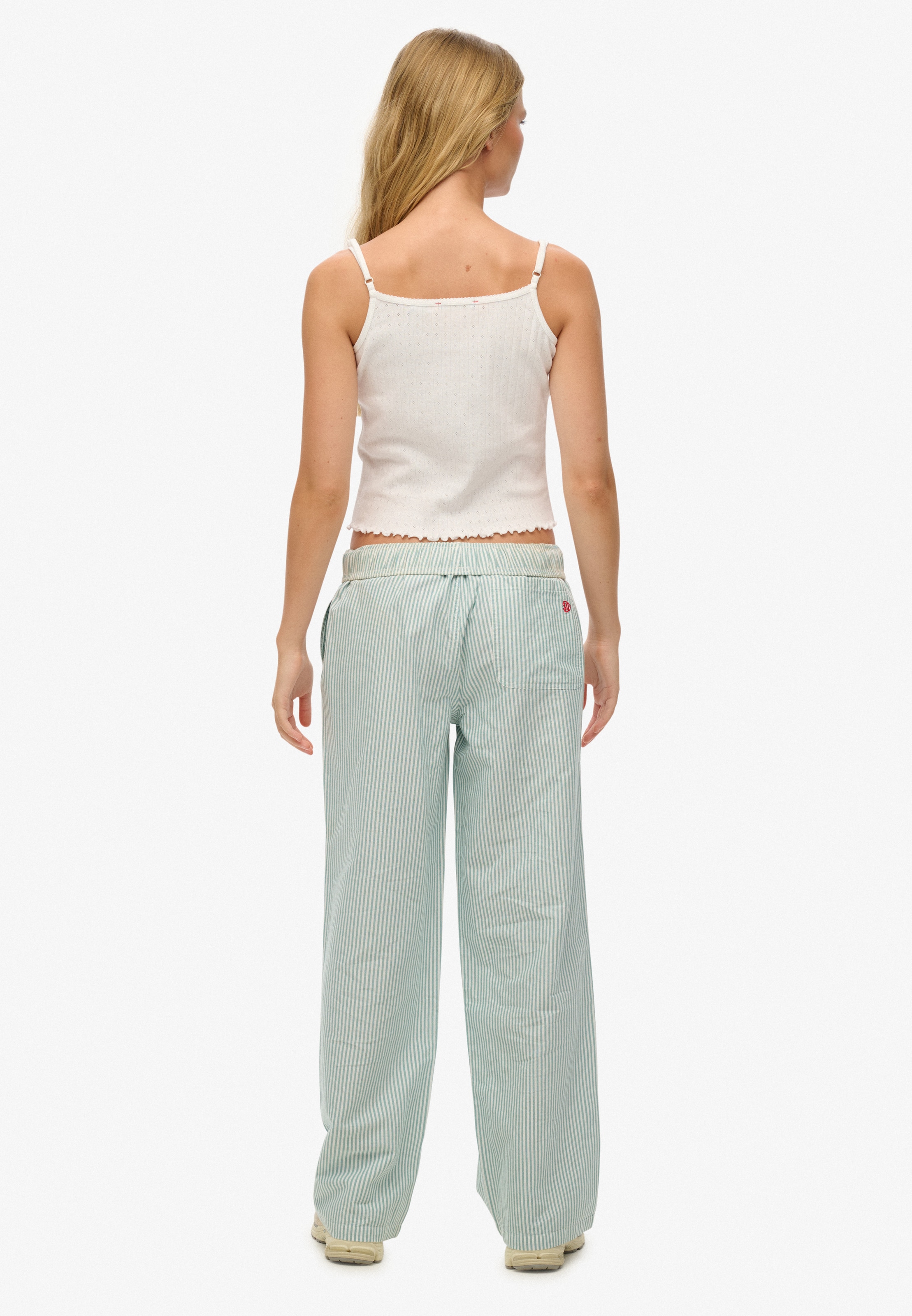 Superdry Cargohose »COTTON STRIPE ELASTIC TROUSER«