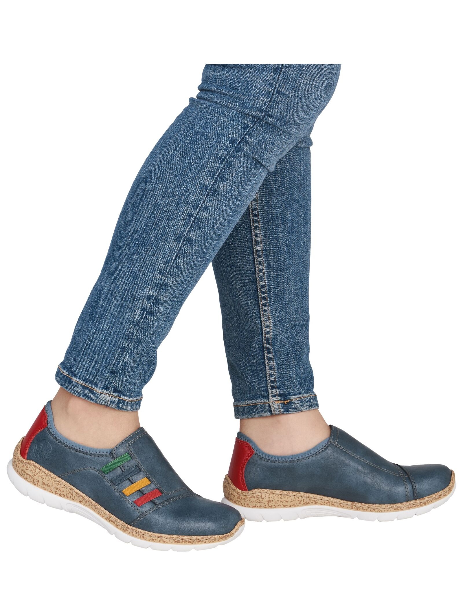 Rieker Slipper »Rieker Slipper Lederimitat«