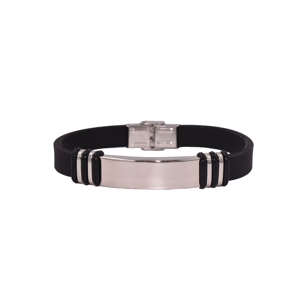 Firetti Edelstahlarmband »Schmuck Geschenk, ID-Armband- Optik«