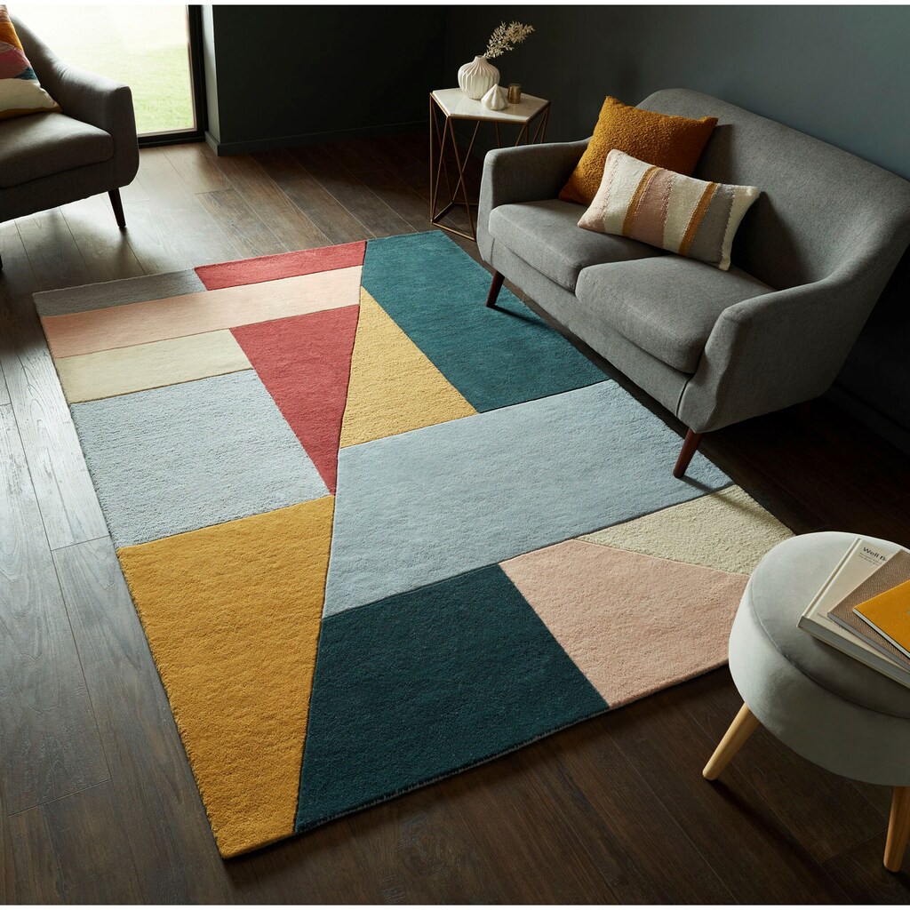 FLAIR RUGS Wollteppich »Alwyn«, rechteckig