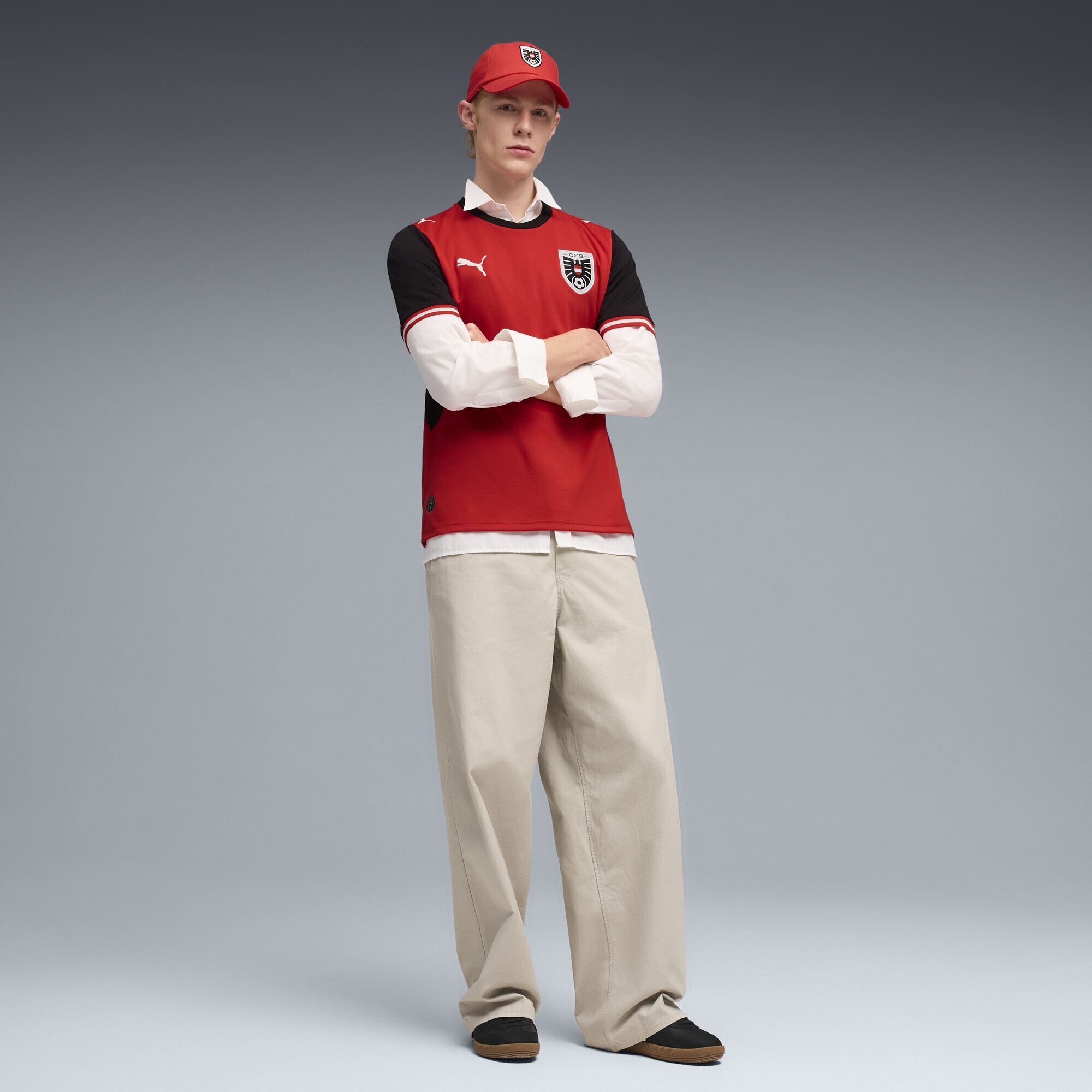 PUMA Trainingsshirt »Österreich 2026 Heimtrikot Herren«