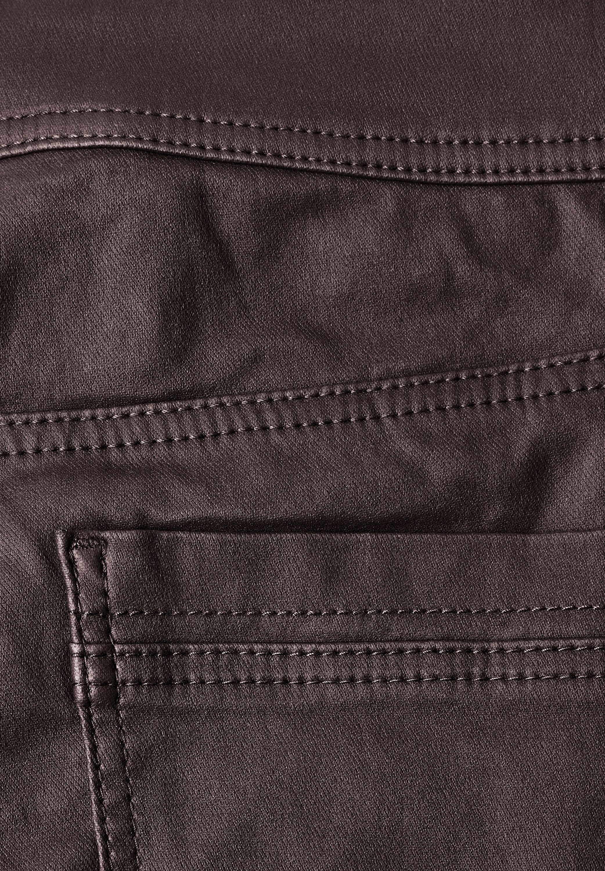 Cecil Stoffhose »Style Toronto«  mit Beschichtung / Viskose-Stretch