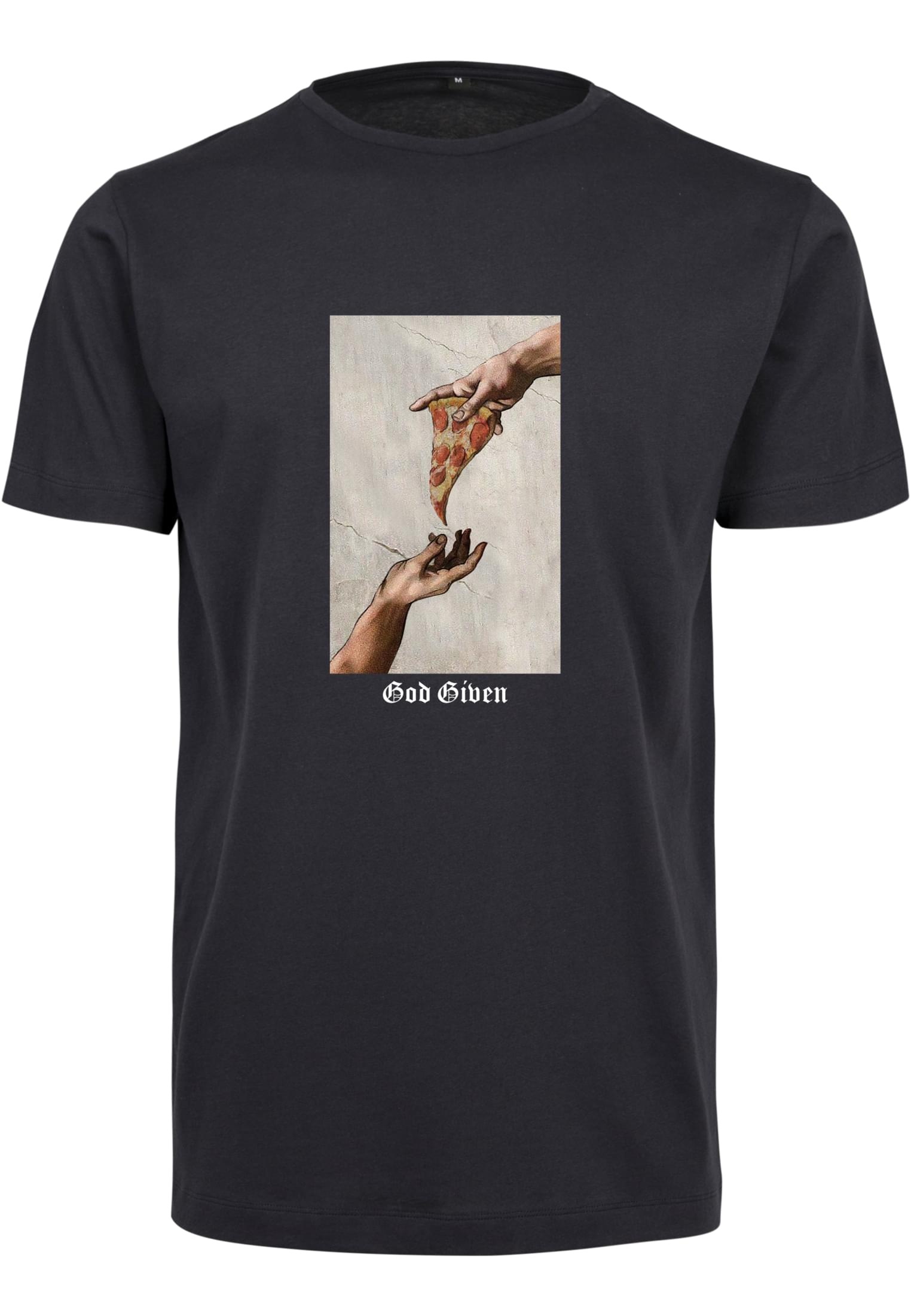 MisterTee T-Shirt "MisterTee Herren God Given Pizza Tee" 1 Stk. tlg. günstig online kaufen