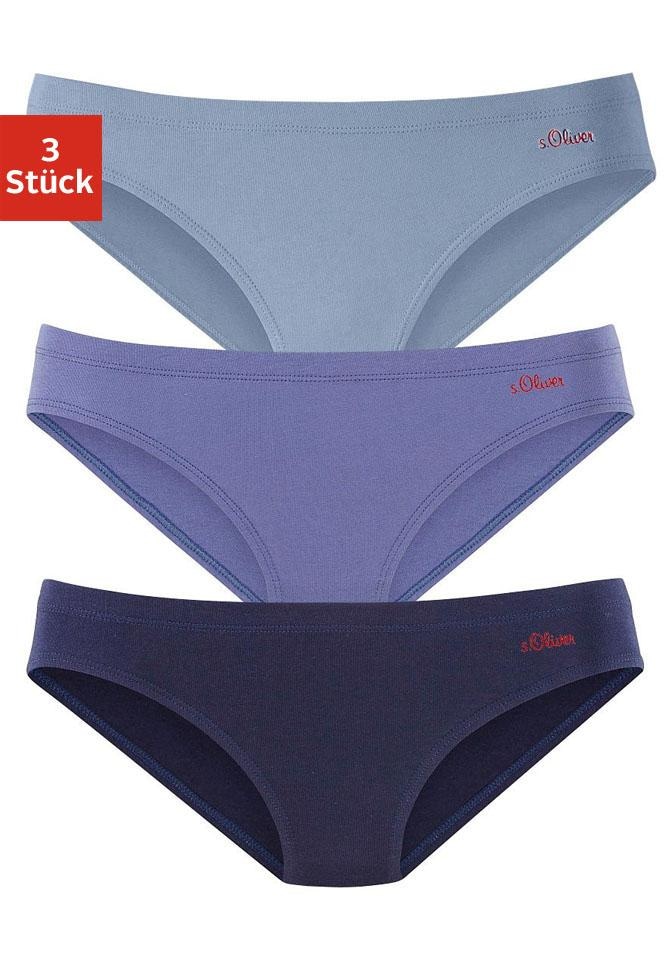 s.Oliver Bikinislip, aus elastischer Baumwoll-Qualität günstig online kaufen