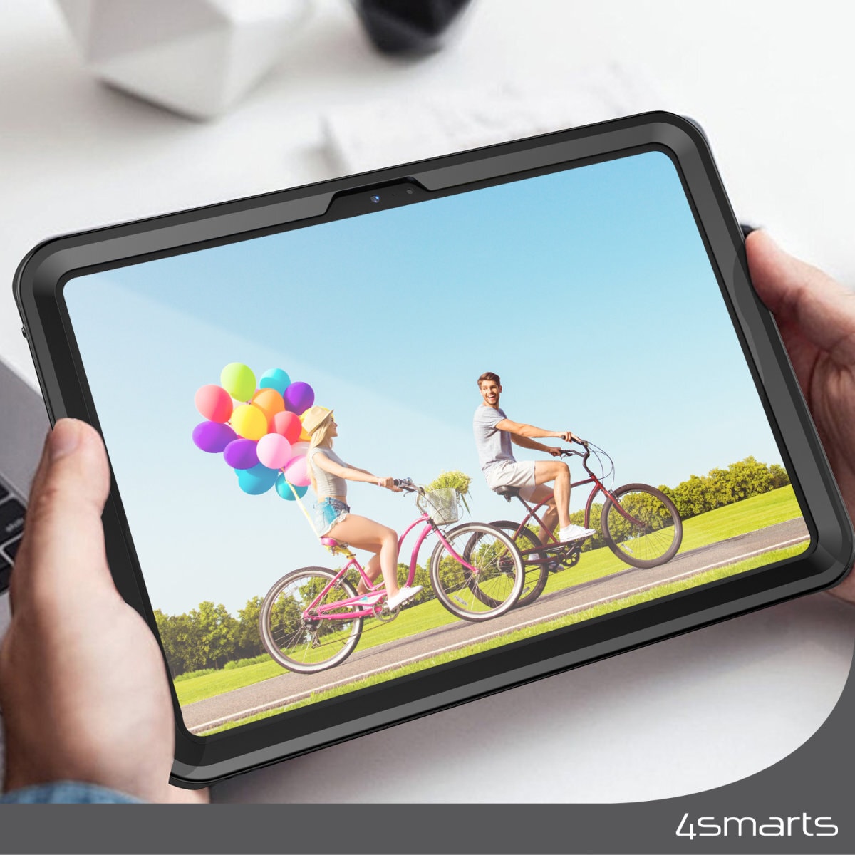 4smarts Tablet-Hülle »Active Pro Rugged Case Stark für Apple iPad (10.Gen)«, Backcover, Schutzhülle, Tabletschutzhülle, Case, Schutzcase, stoßfest