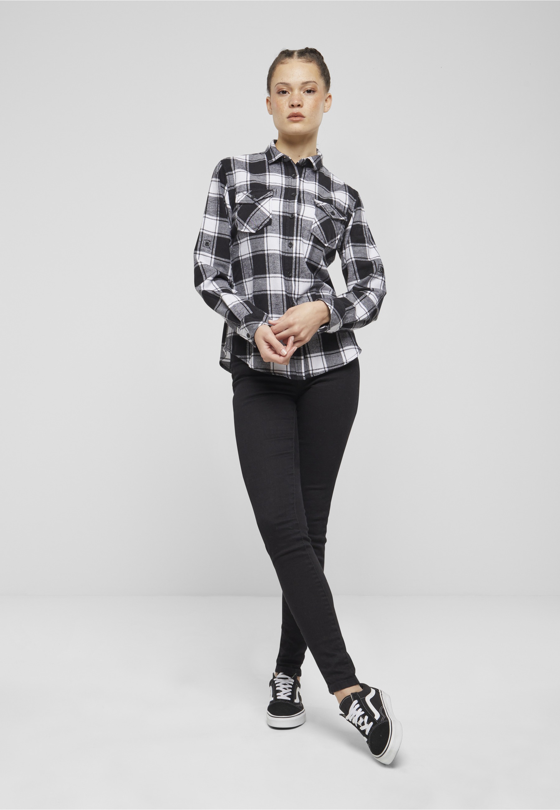 Brandit Langarmhemd »Brandit Damen Amy Flanell Shirt GIRLS« 1 Stk.