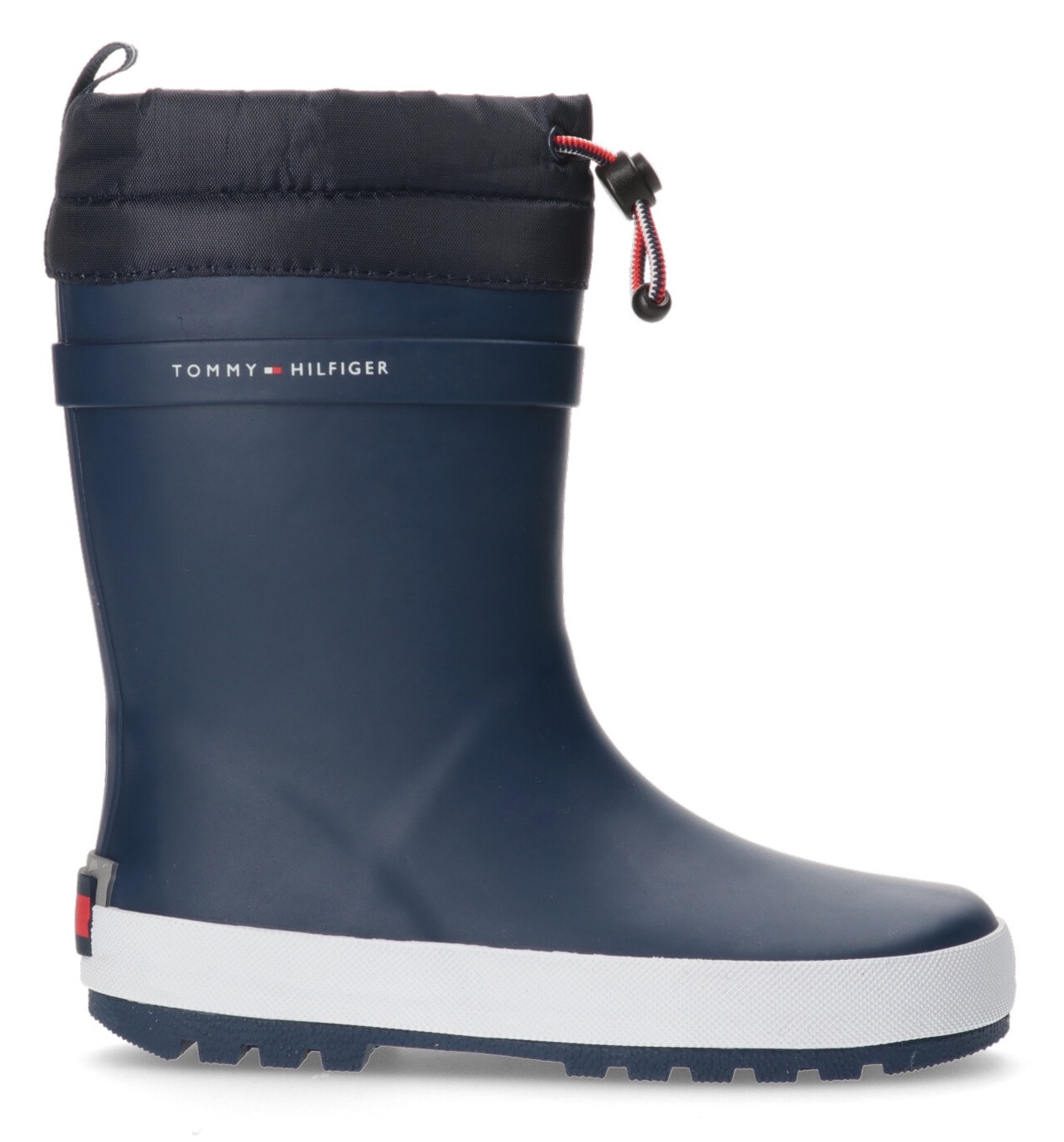 Tommy Hilfiger Gummistiefel »RAIN BOOT«, Regenstiefel, Matsch-Schuh, Regenschuh mit Logoschriftzug