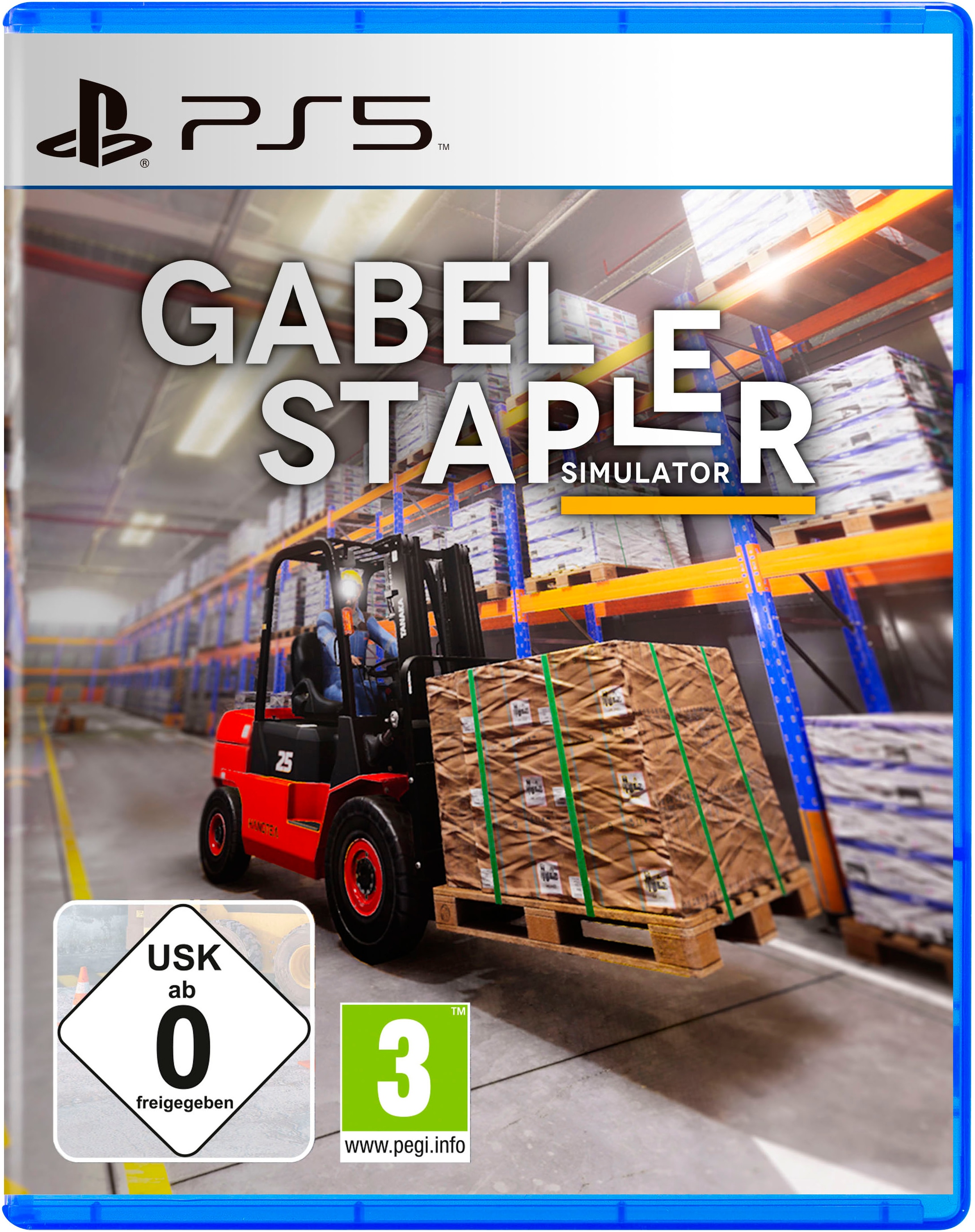 Spielesoftware »Gabelstapler Simulator«, PlayStation 5