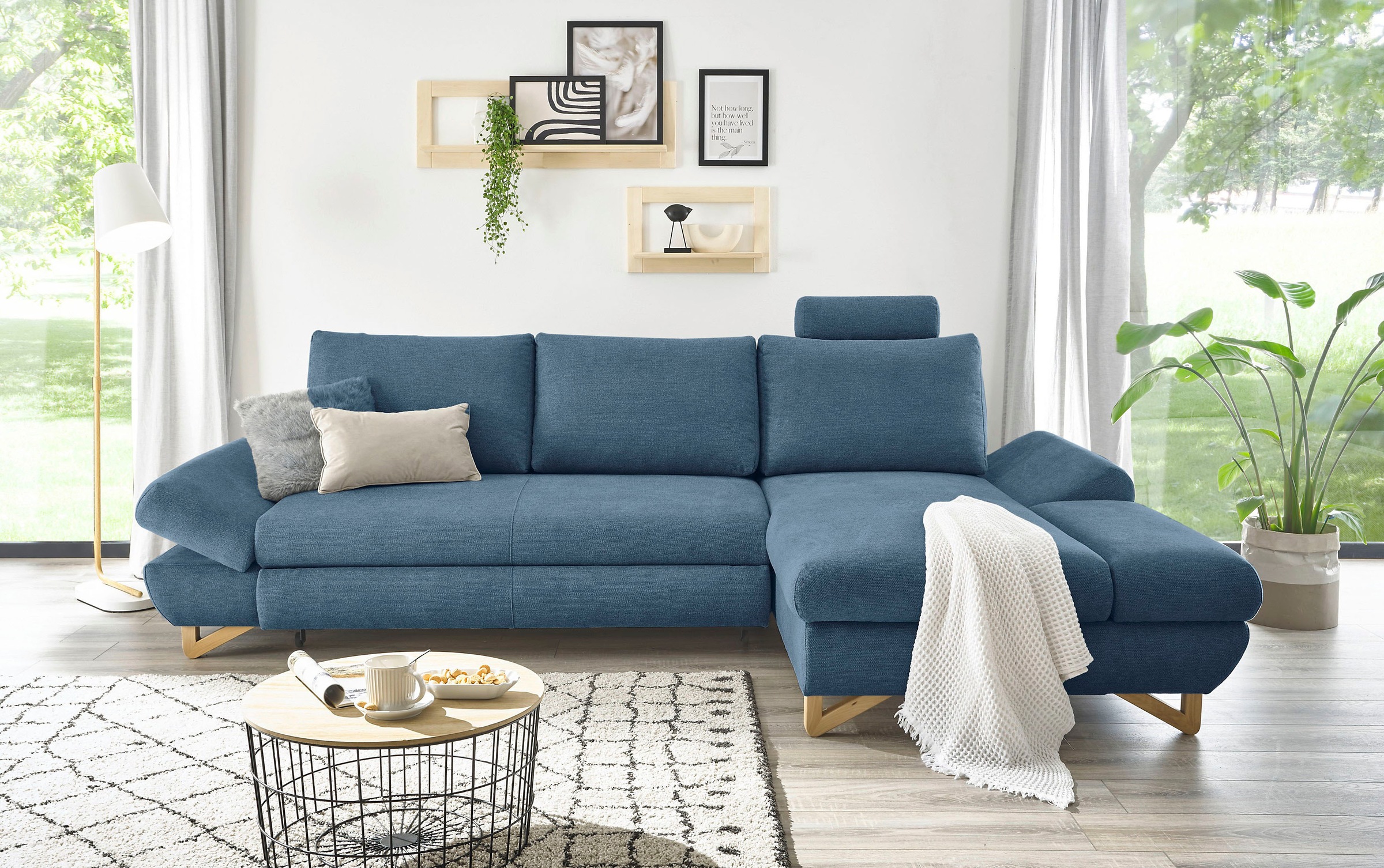 INOSIGN Schlafsofa »City/Giron«, komfortable Bettfunktion (Liegefläche 245 x 138 cm), sowie Bettkasten