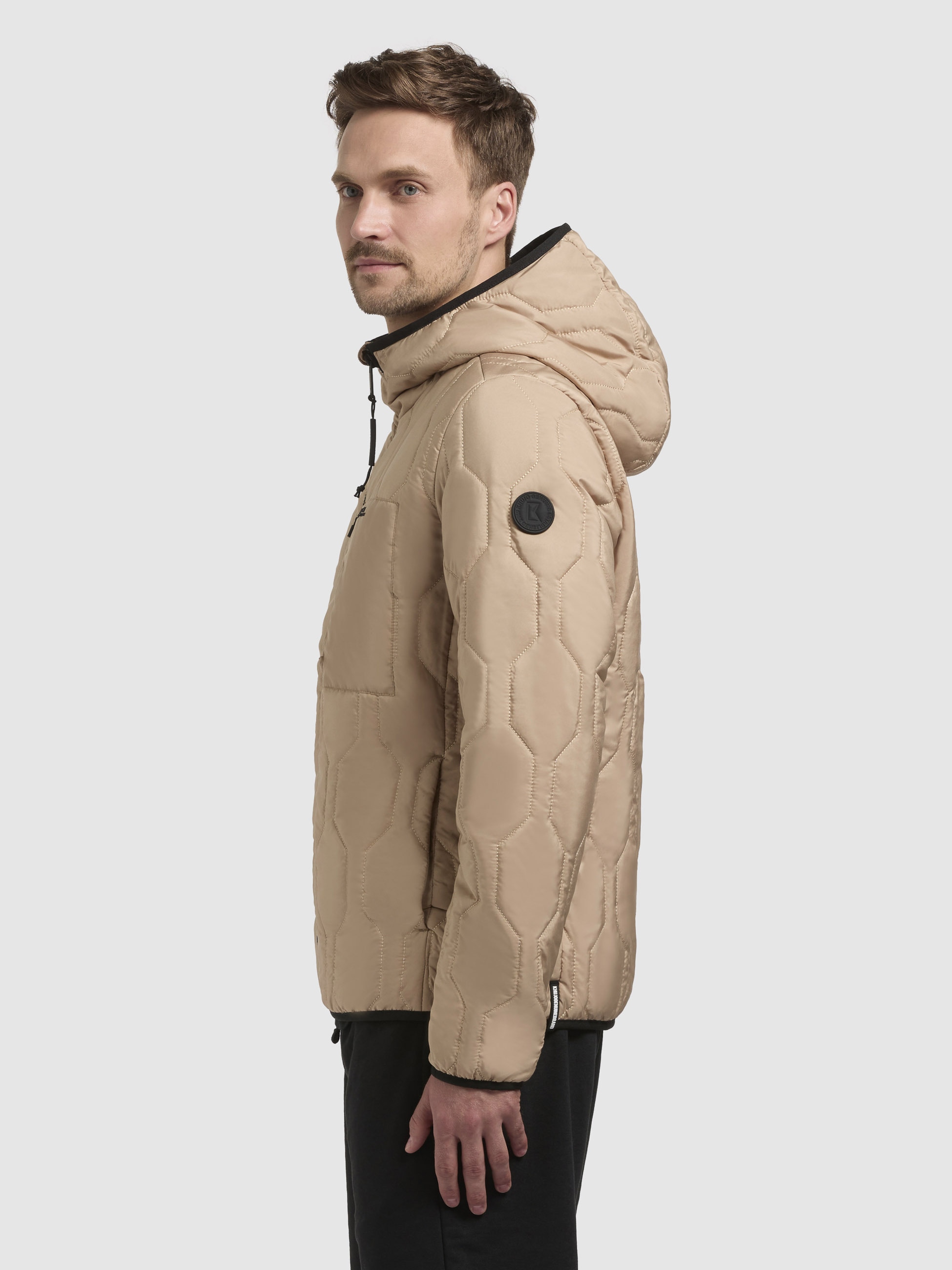 khujo Steppjacke »RHEIN«, mit Kapuze