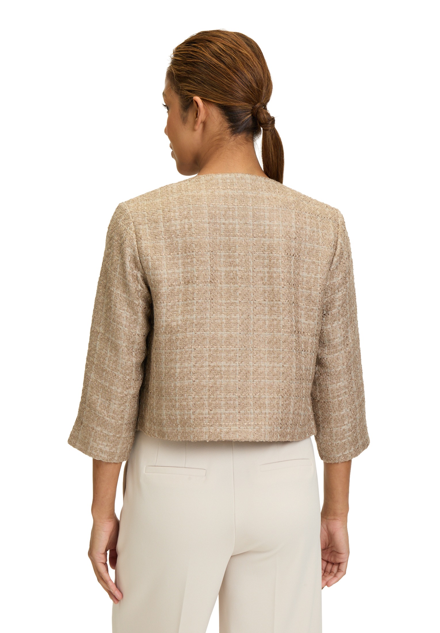 Betty Barclay Jackenblazer »Betty Barclay Blazer-Jacke mit Fransen«, Material